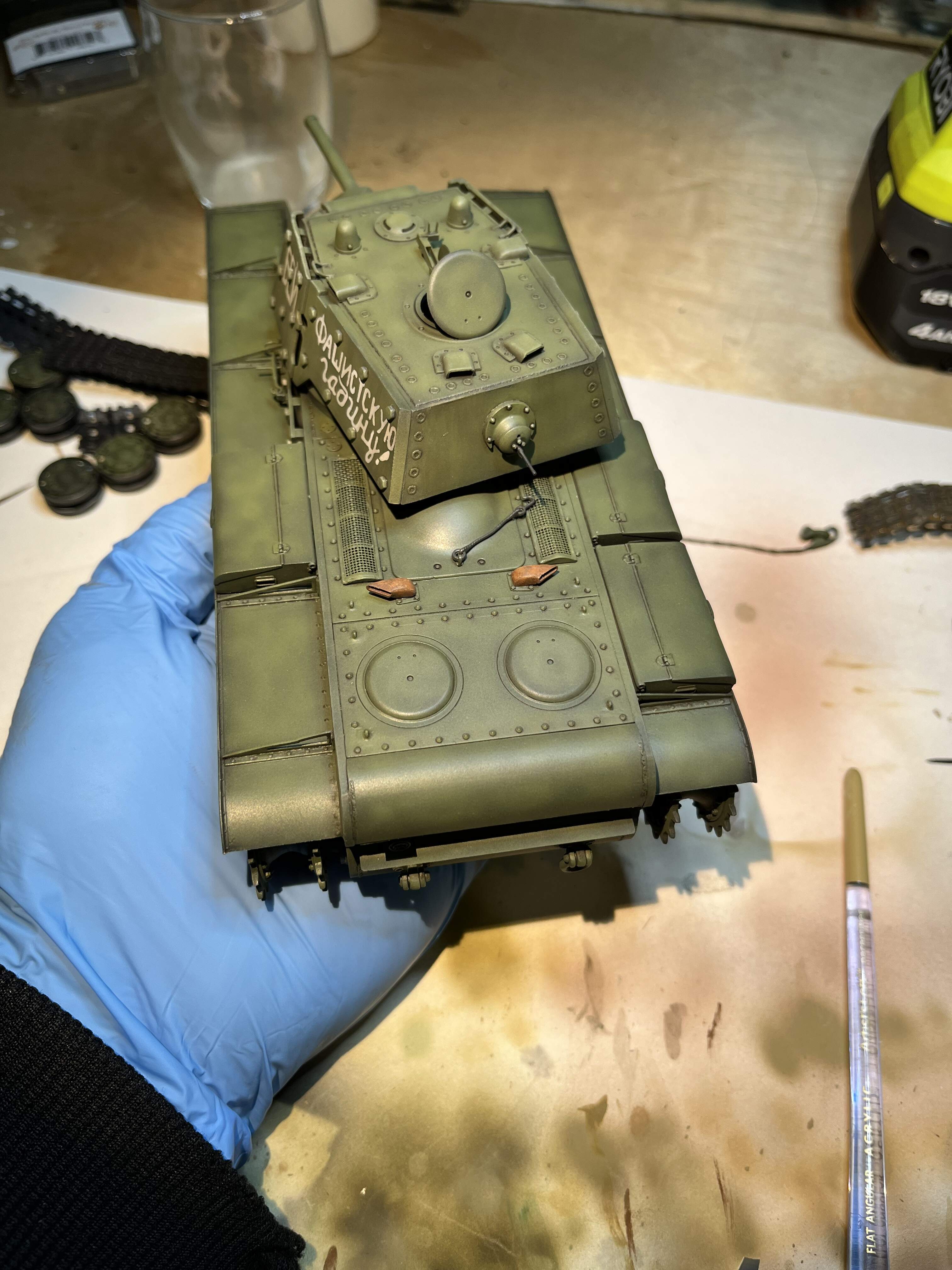 Final weathering stages tanks - Painting & Weathering - KitMaker Network