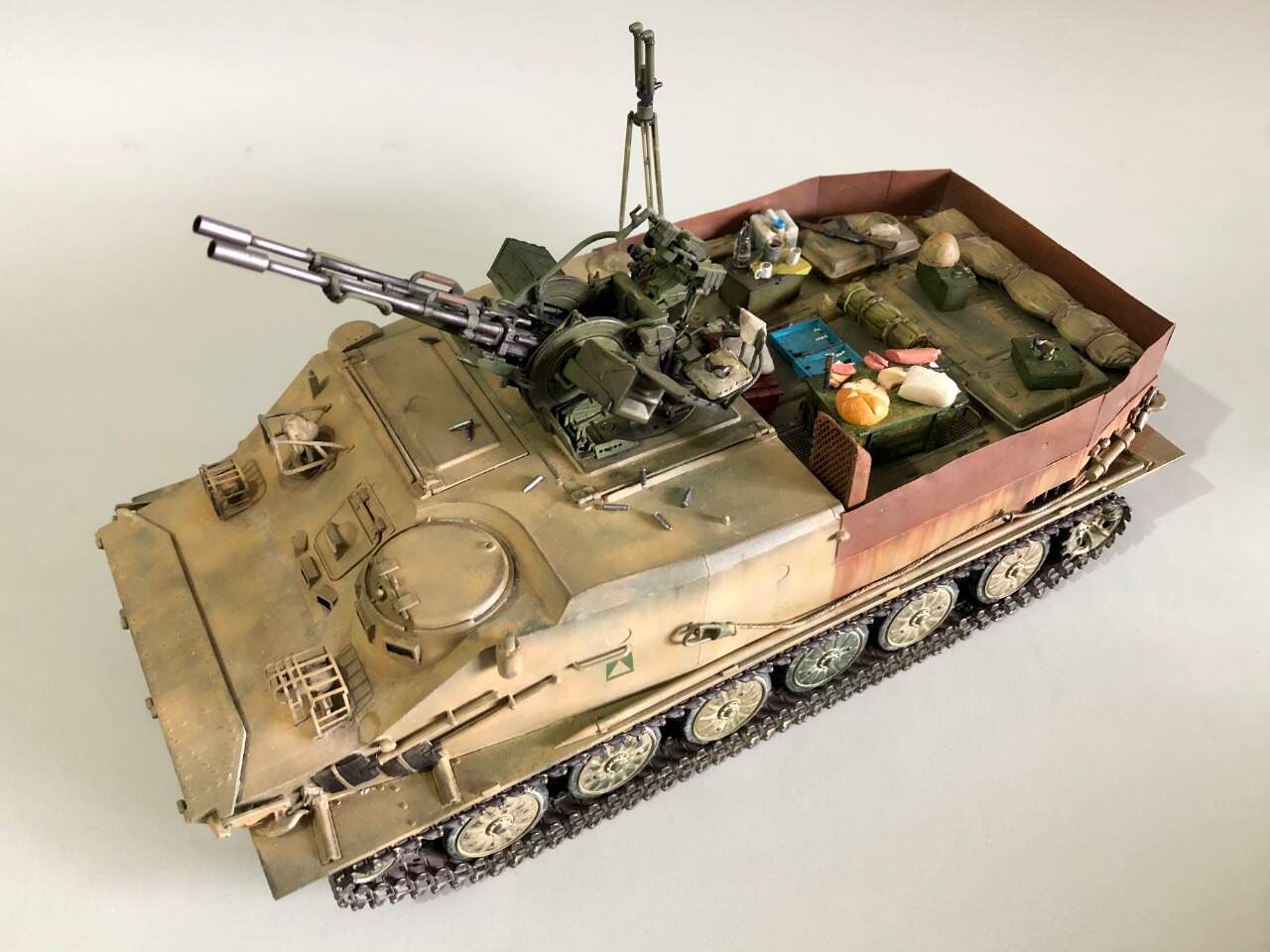 BTR 50 with ZU 23/2 "Iranian pic-nic" - Cold War - KitMaker Network