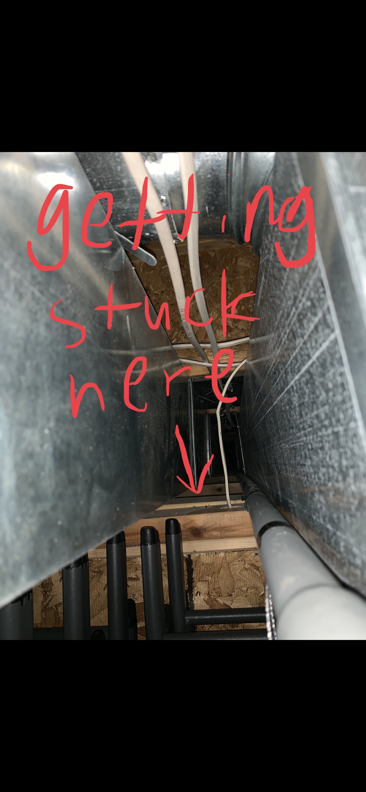 Running cable through ceiling Networking & Firewalls Lawrence