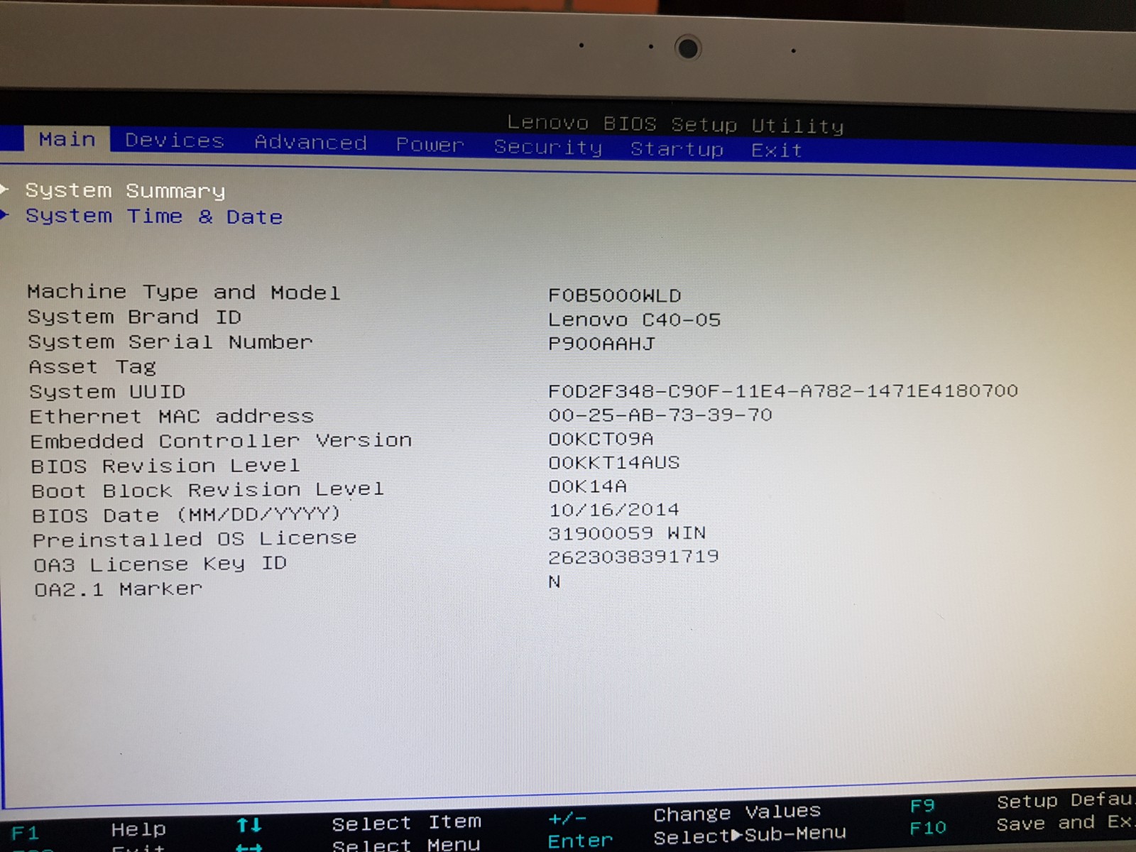 Computadora Lenovo C40-05 no arranca-Comunidad de Lenovo