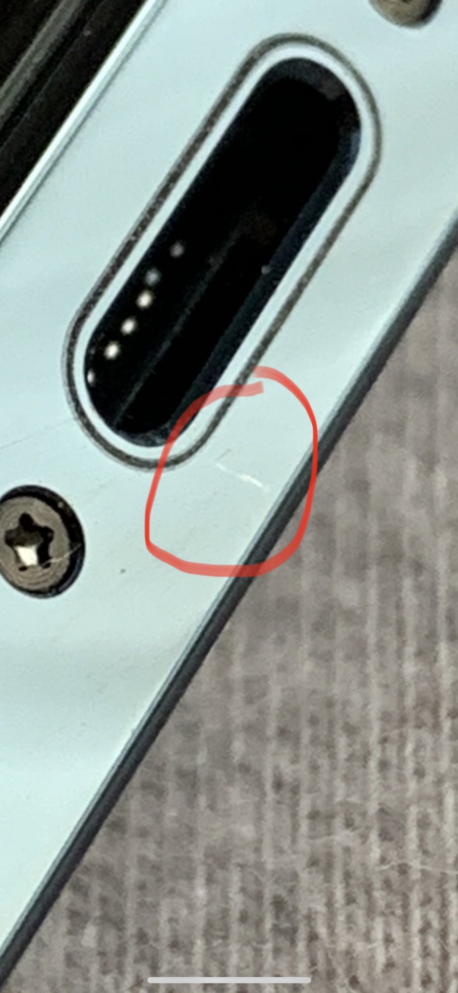 iPhone scratched out of box MacRumors Forums