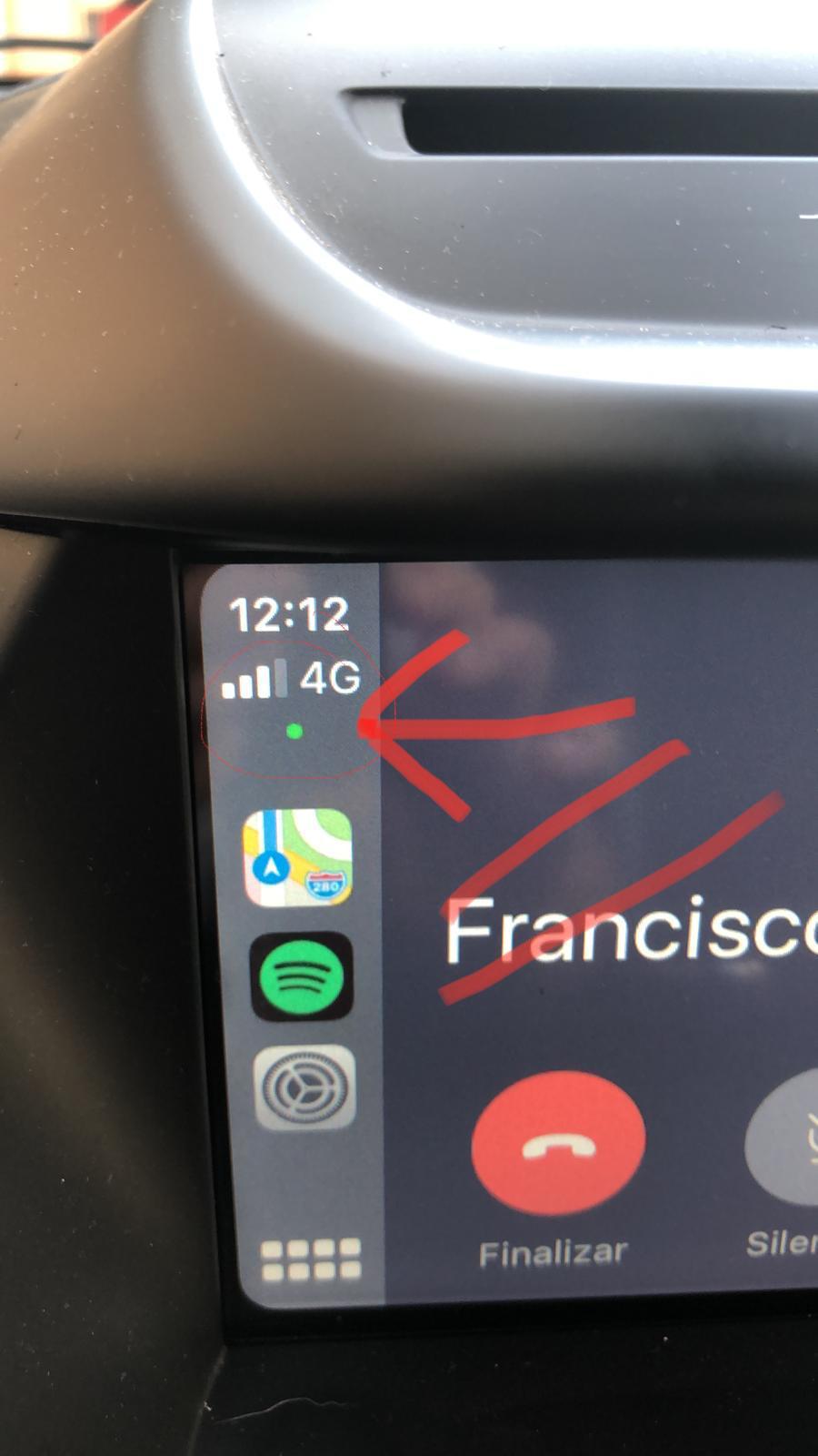 Just got IOS 14 What’s that orange dot top right on iphone screen