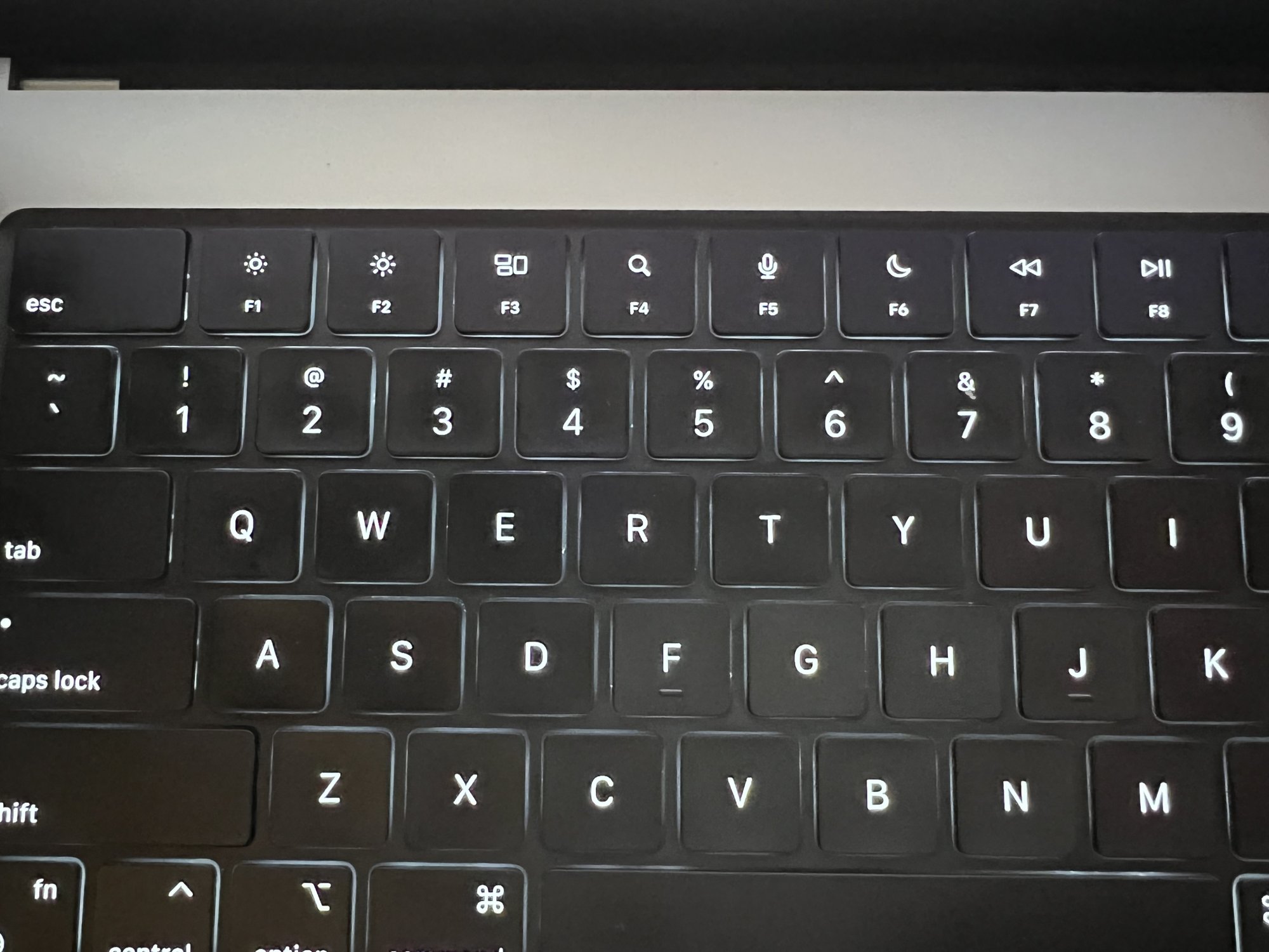 Macbook Pro Keyboard Light