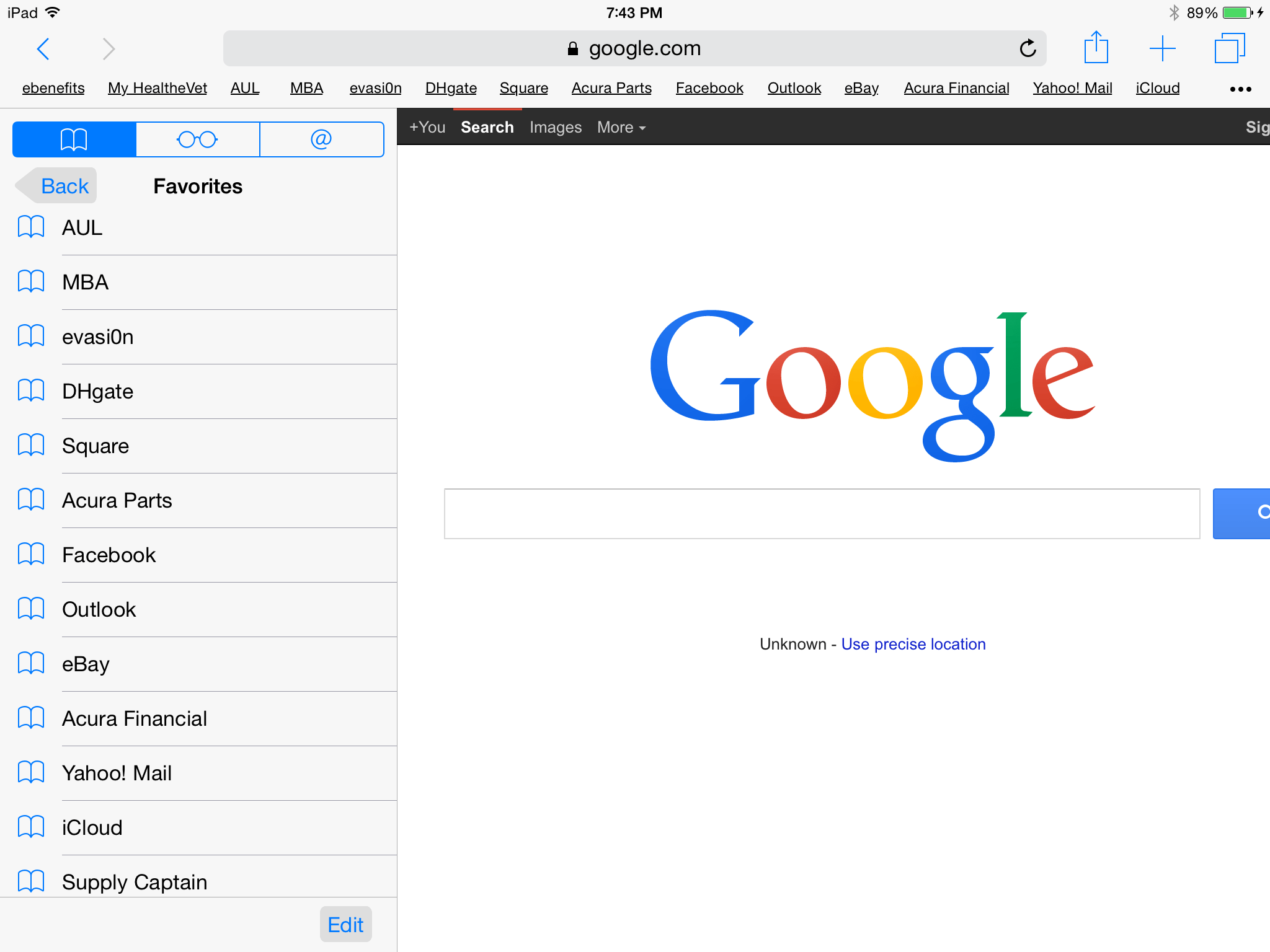 Safari sidebar won't go away MacRumors Forums