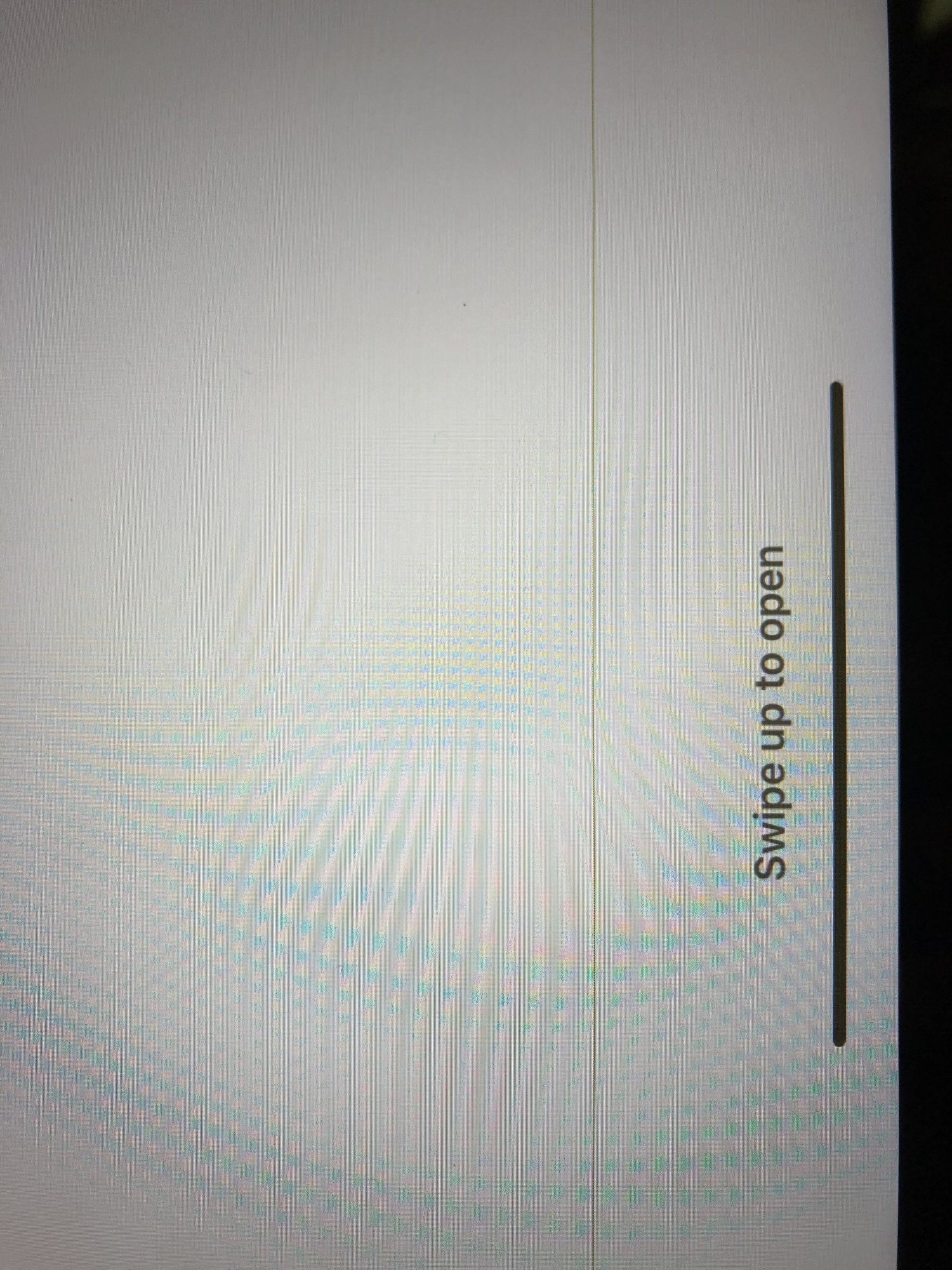 My new iPad Pro has a line across the screen and I need help