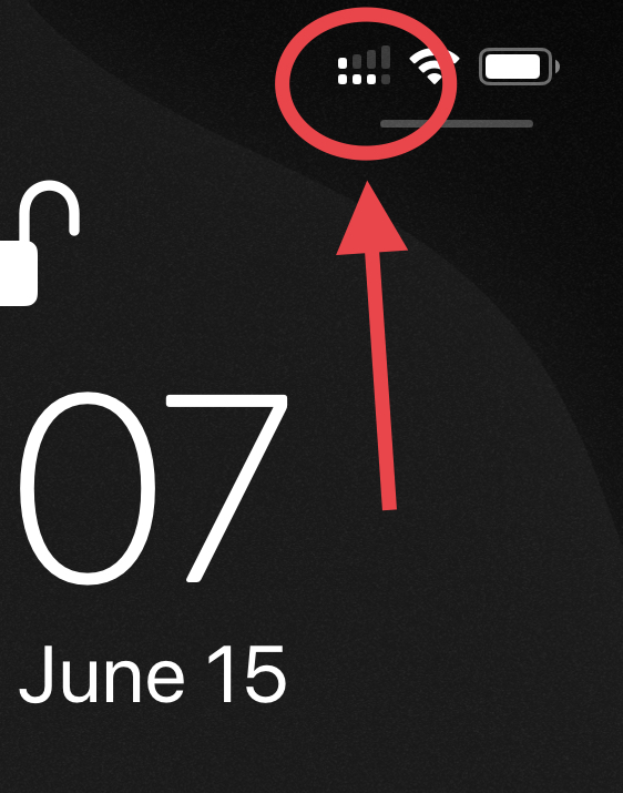 Dual SIM signal bars MacRumors Forums