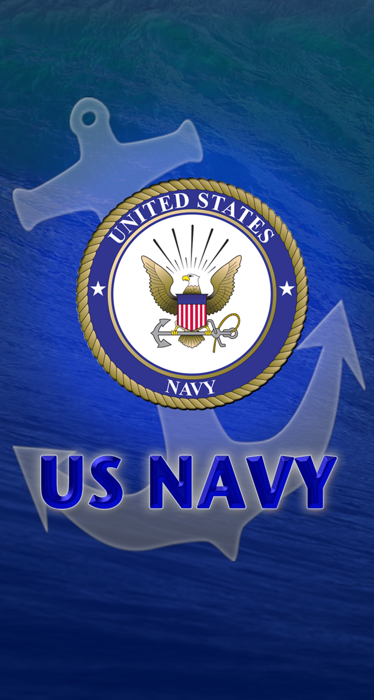 Navy Logo Wallpaper