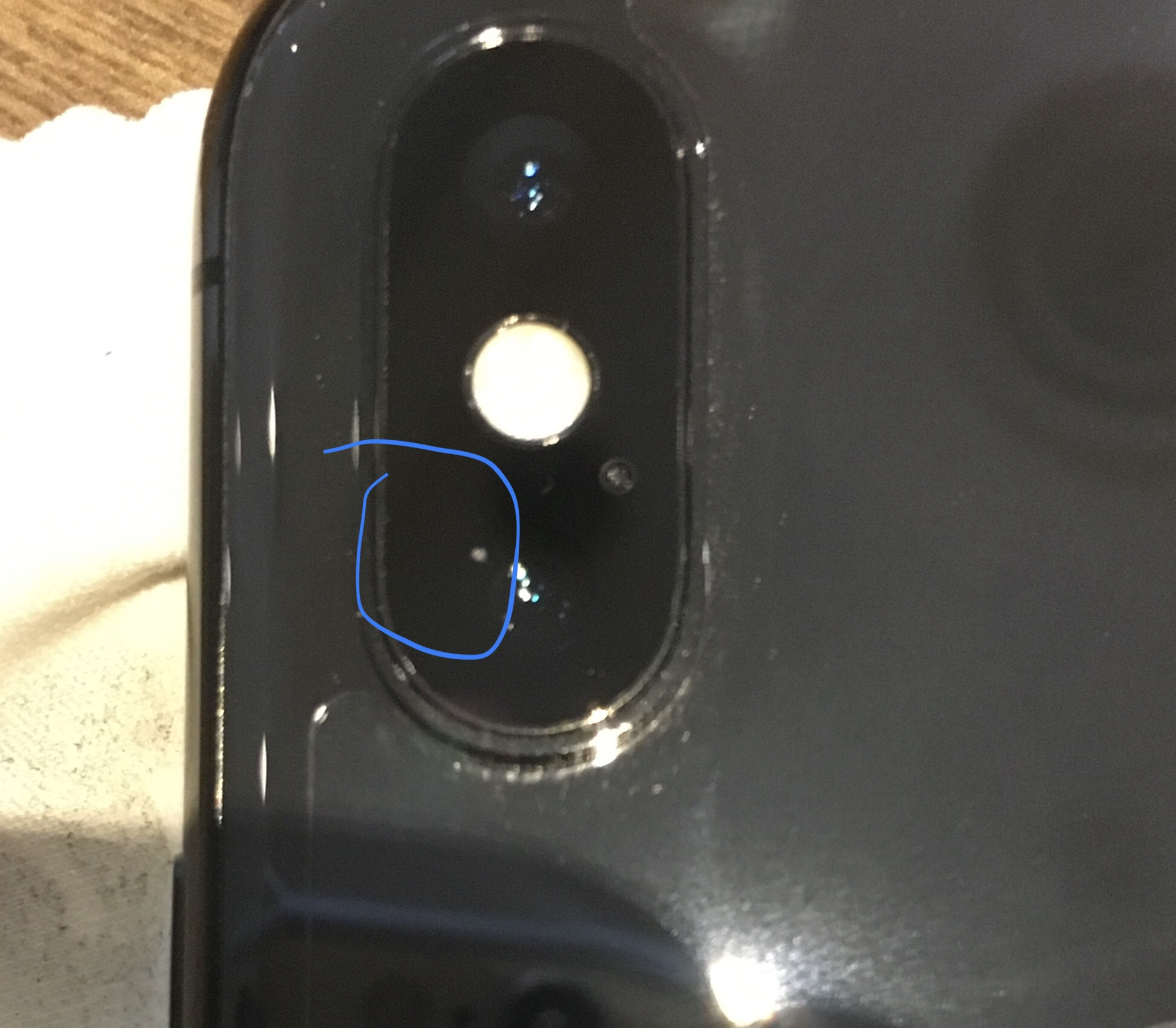 Dust/Speck Inside The iPhone X Camera Lens MacRumors Forums