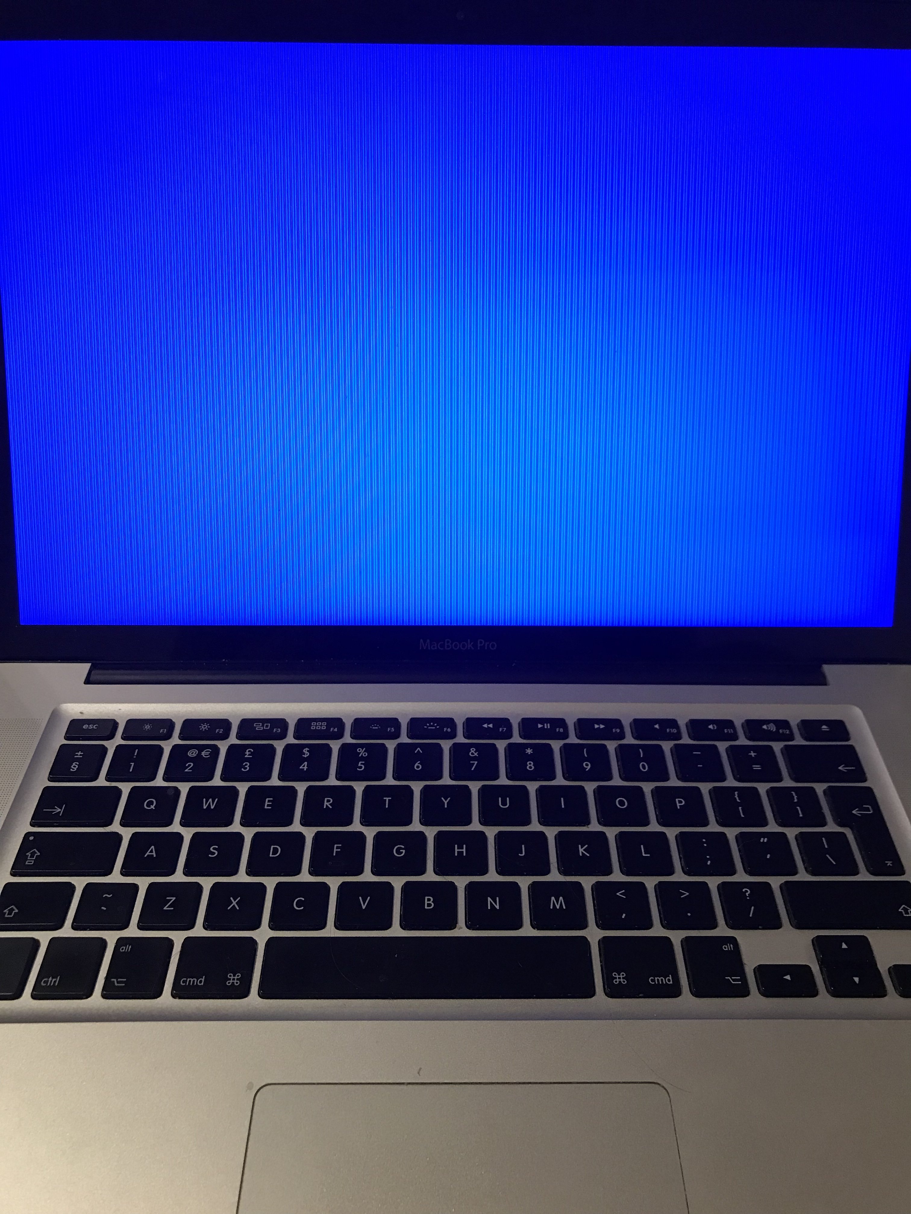 MacBook Pro 2011 blue screen with vertical lines MacRumors Forums