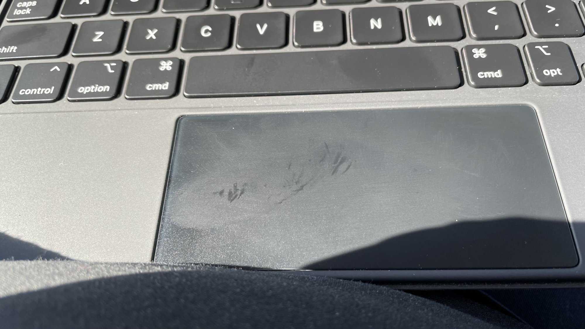 Magic keyboard trackpad stains? MacRumors Forums