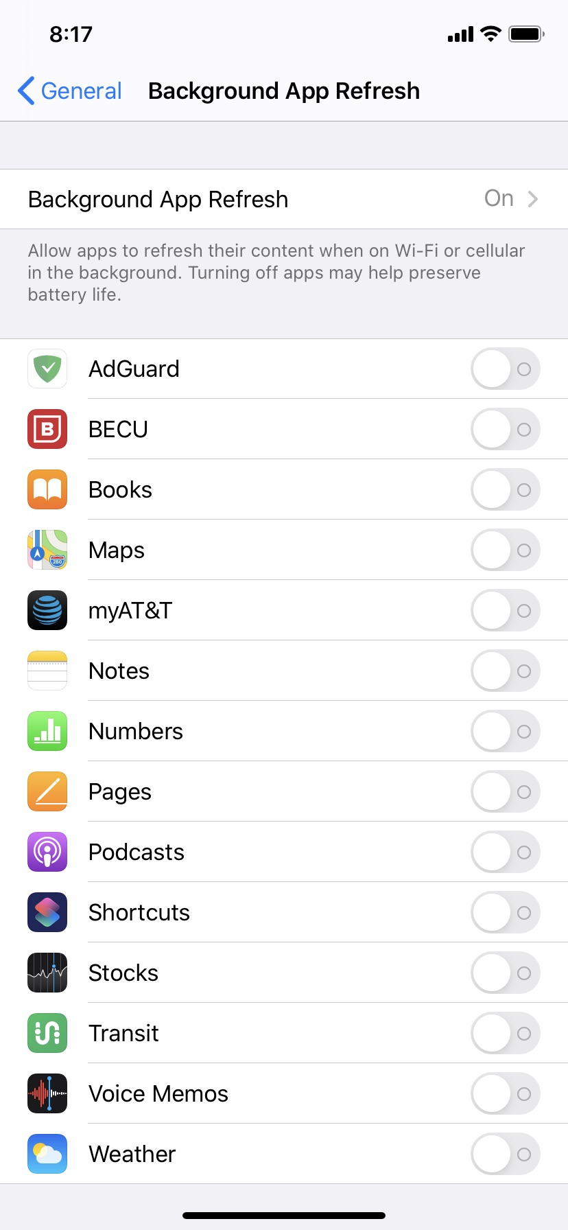 Do we really need background app refresh? MacRumors Forums