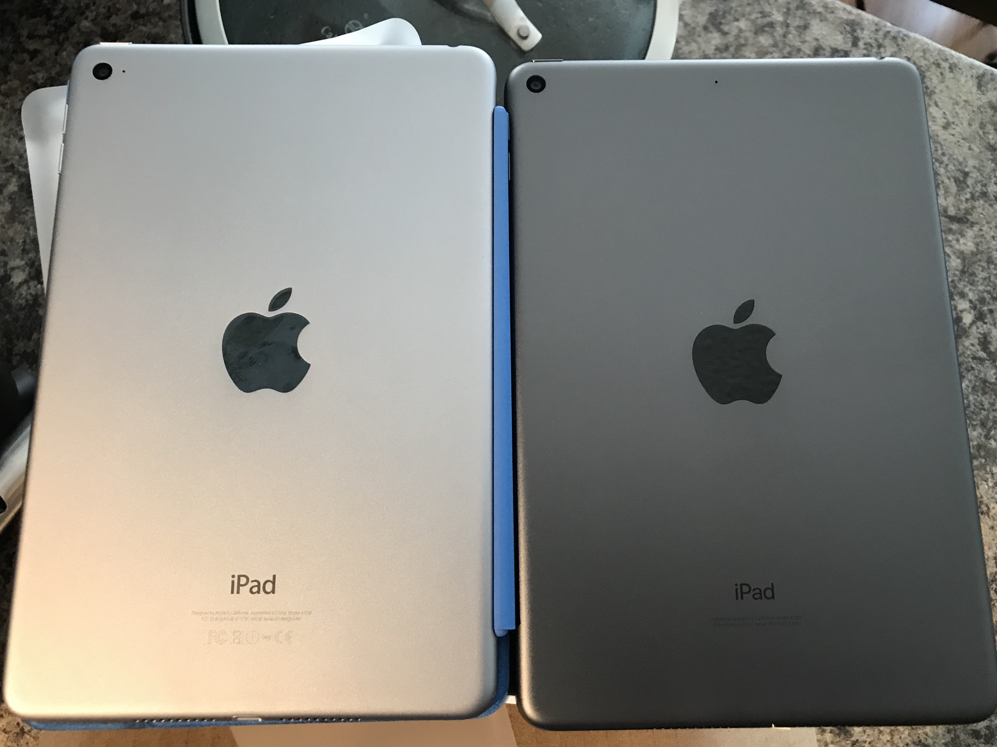 iPad mini 5 Space Grey is totally different colour than Mini 4