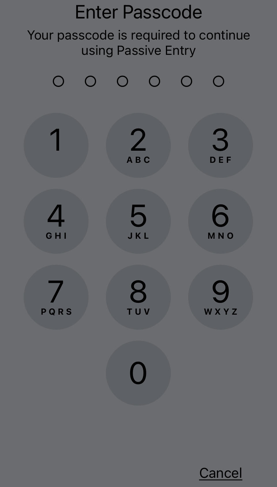 Why do I keep getting this message? "Enter Passcode Your passcode is