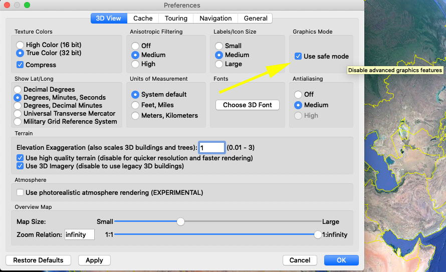 Google Earth Pro not working MacRumors Forums