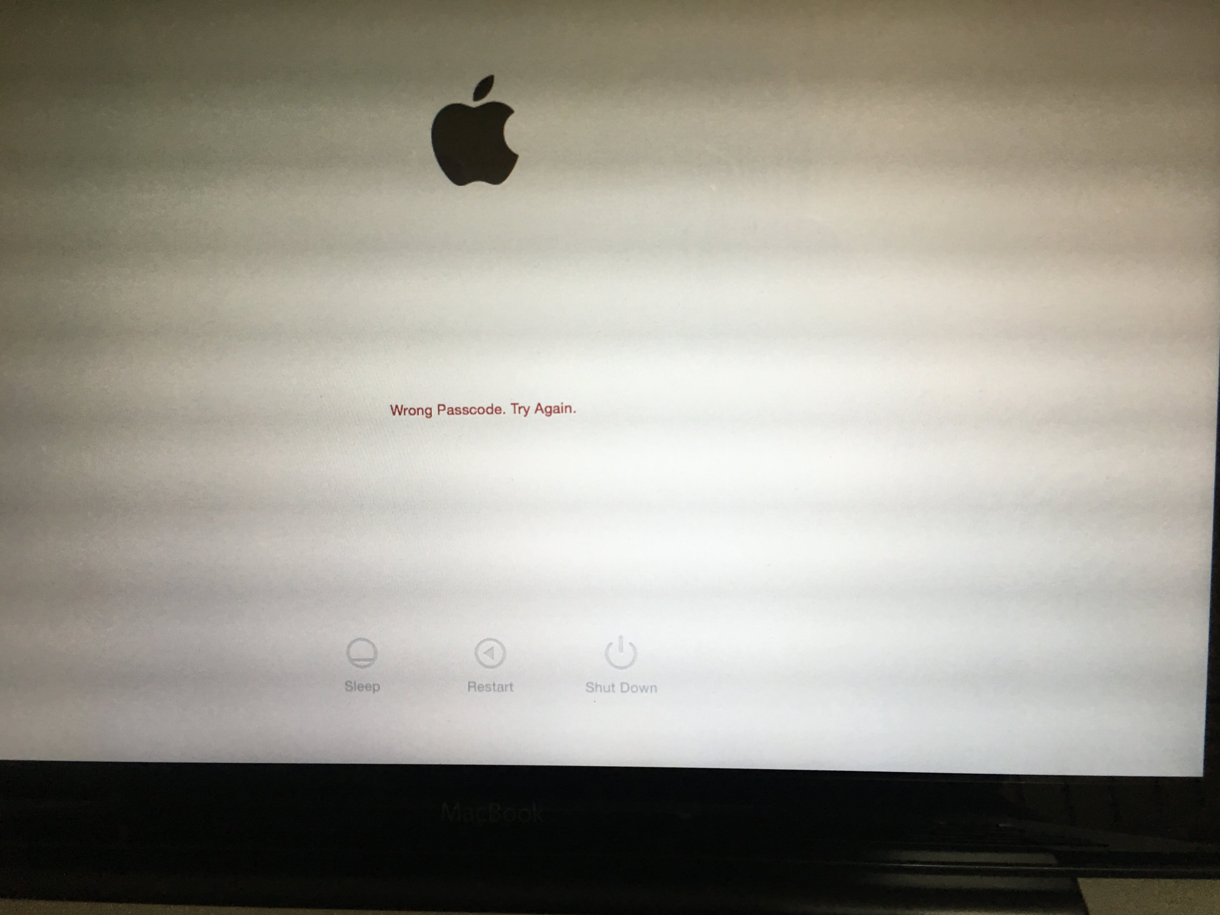 "Your computer is disabled, try again in X minutes" PROBLEM MacRumors