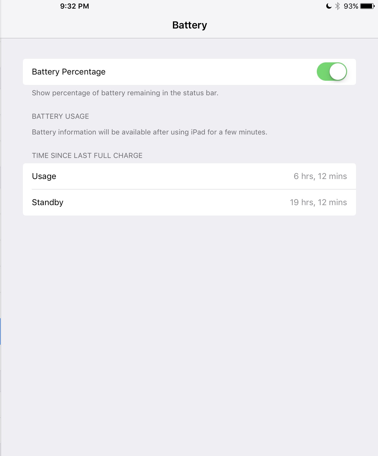 iPad Pro 9.7" what is eating my battery life? MacRumors Forums