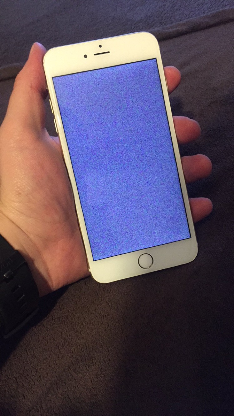 iPhone 6 Plus not turning on, stuck on blur screen MacRumors Forums