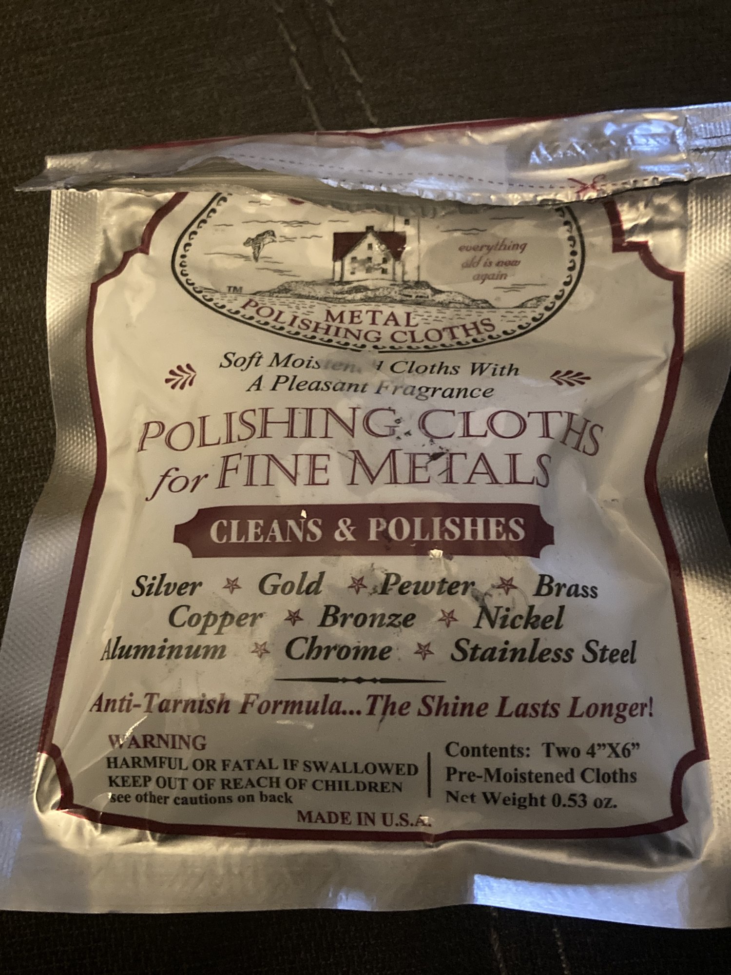 What is the best method to polish and clean a Gold Stainless Steel