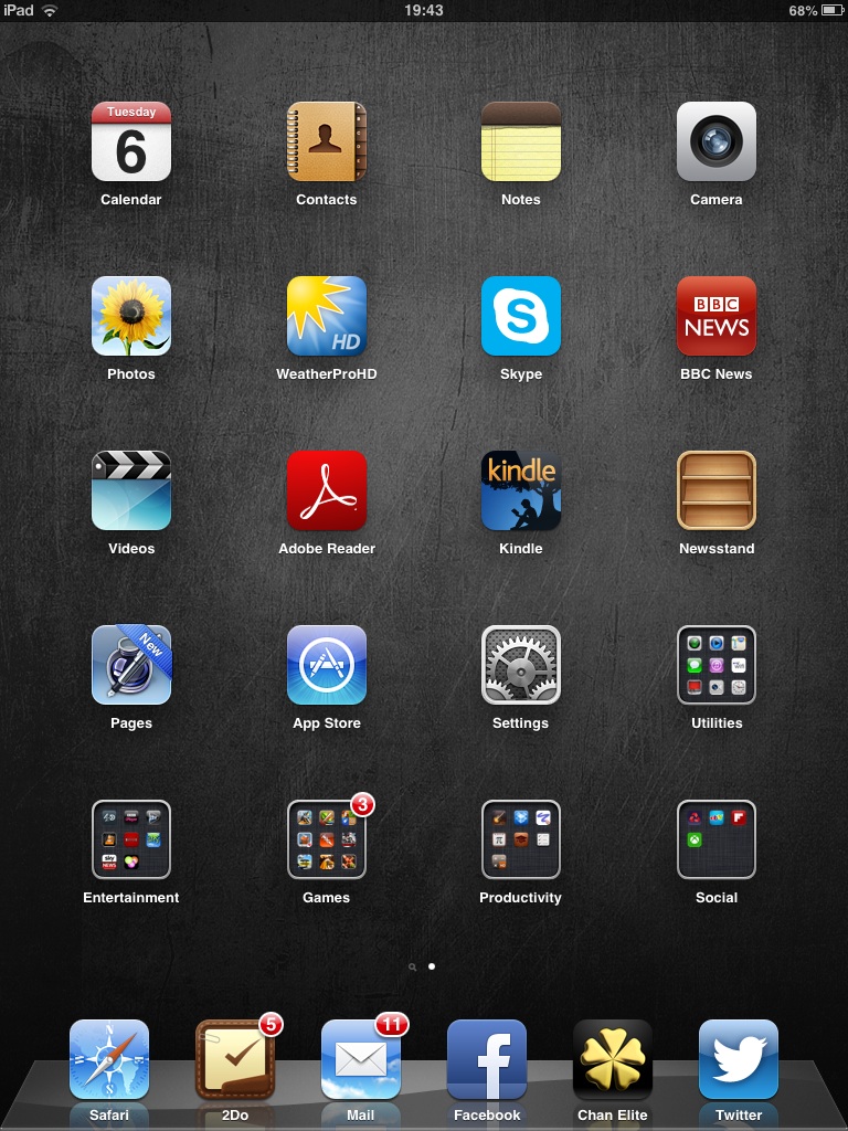 Post your iPad Mini home screen! Page 3 MacRumors Forums