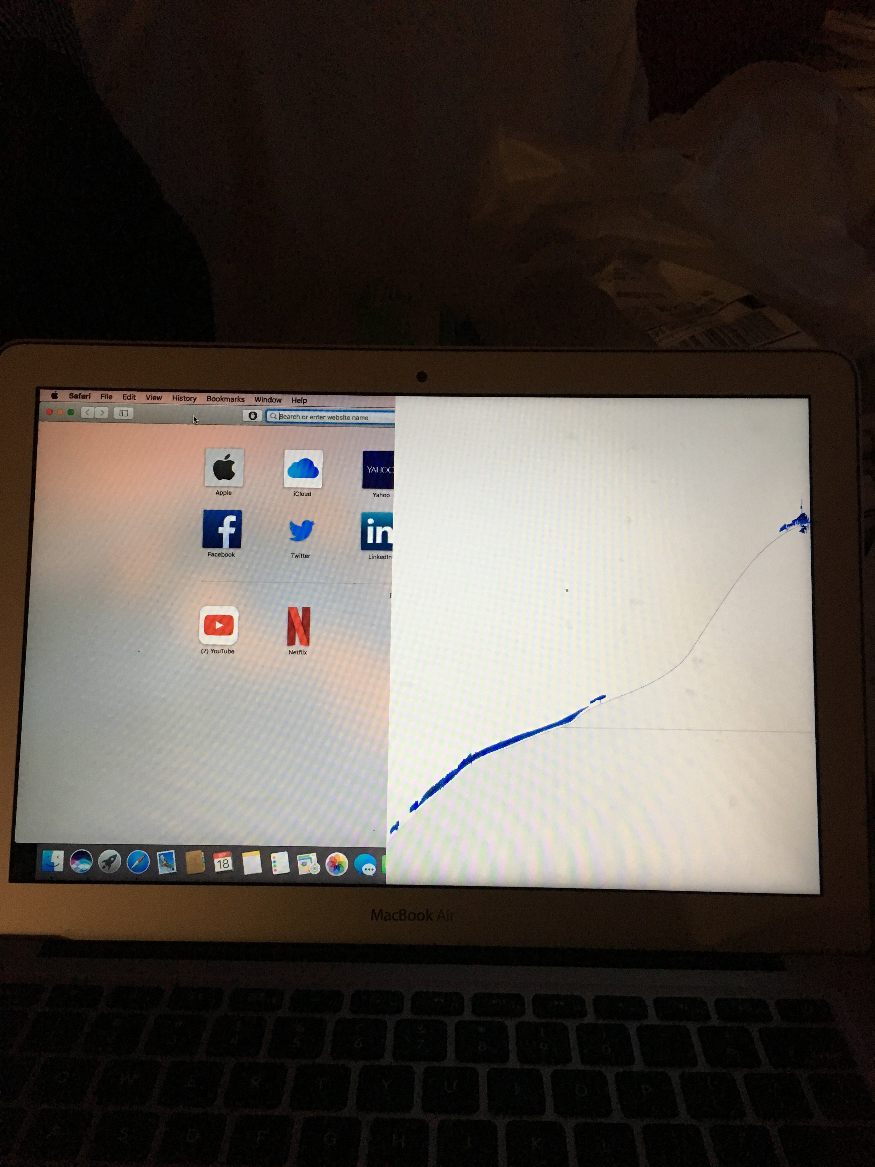 Half of MacBook Air screen broken? MacRumors Forums