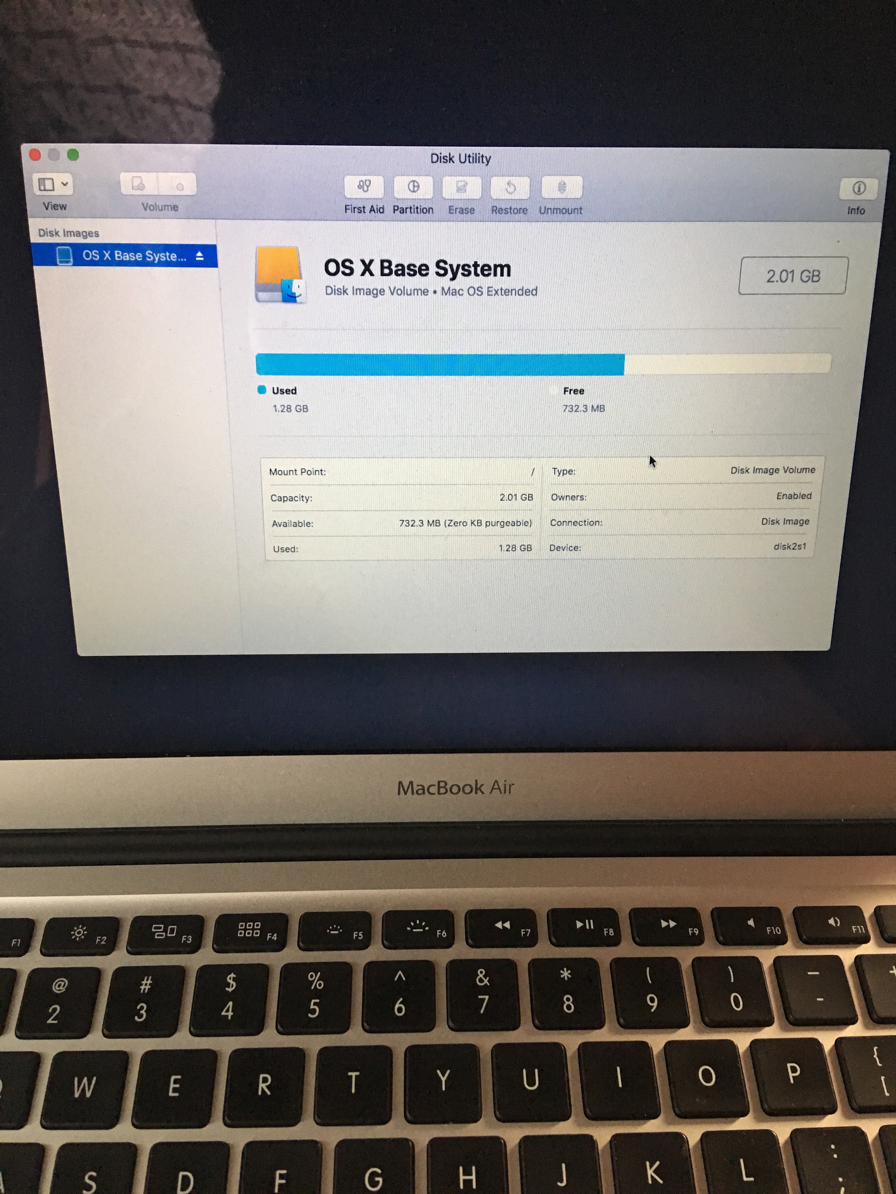 MacBook Air prohibitory sign on screen MacRumors Forums