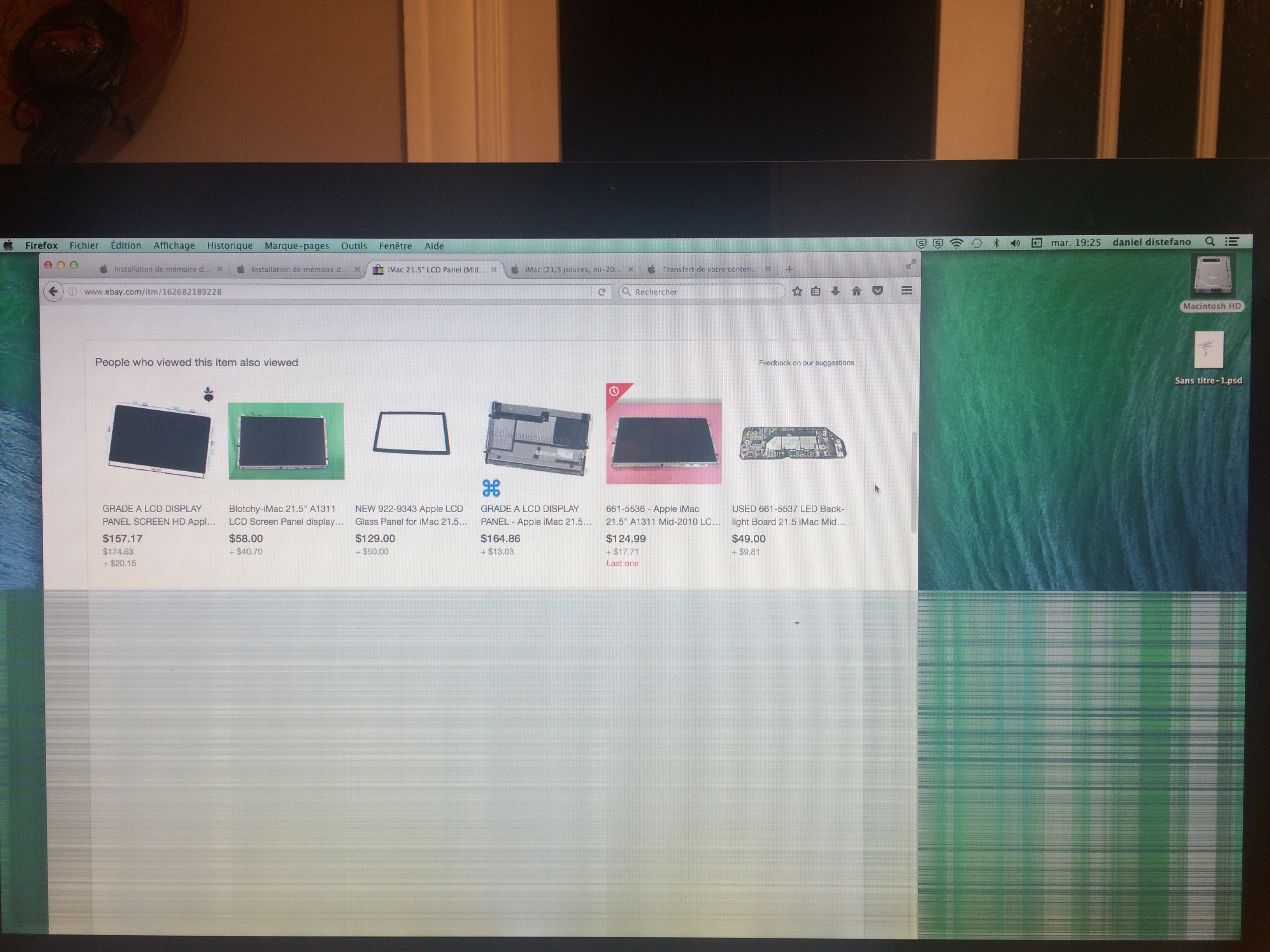 Imac mid 2010 21.5 Lines on screen MacRumors Forums