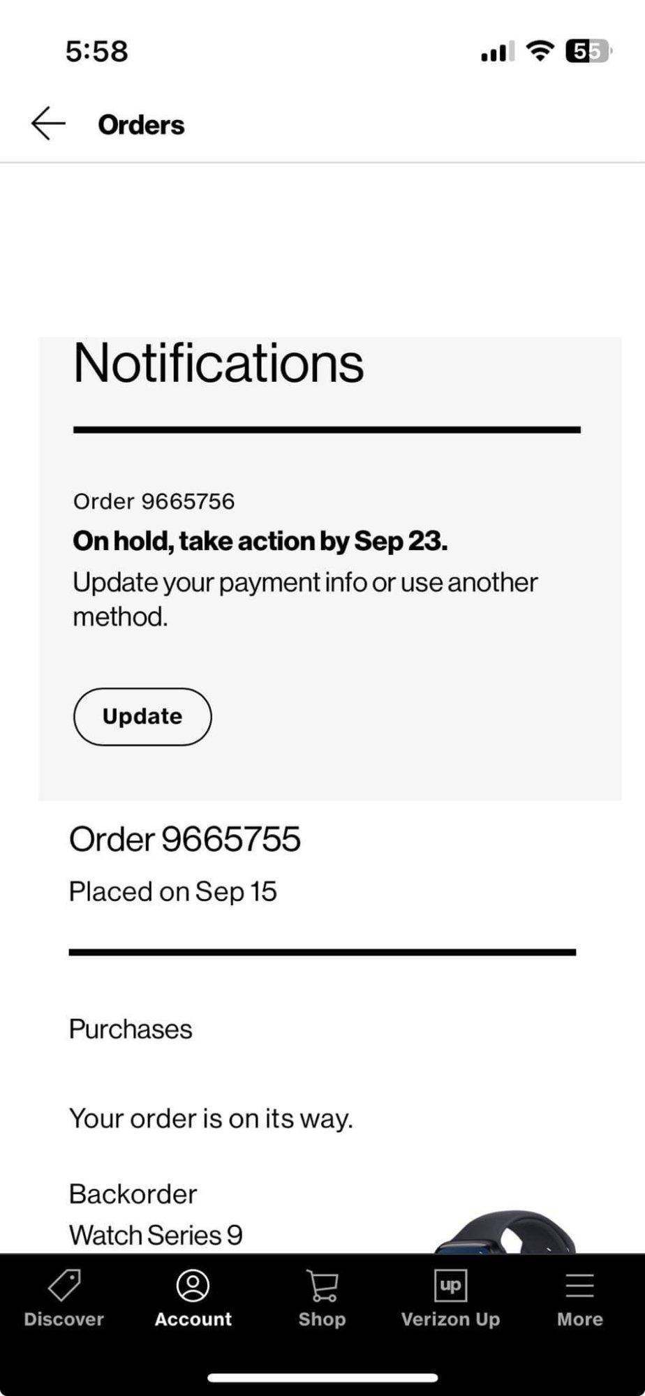 Verizon iPhone 15 / 15 Plus /15 Pro / 15 Pro Max, Preorder & Status