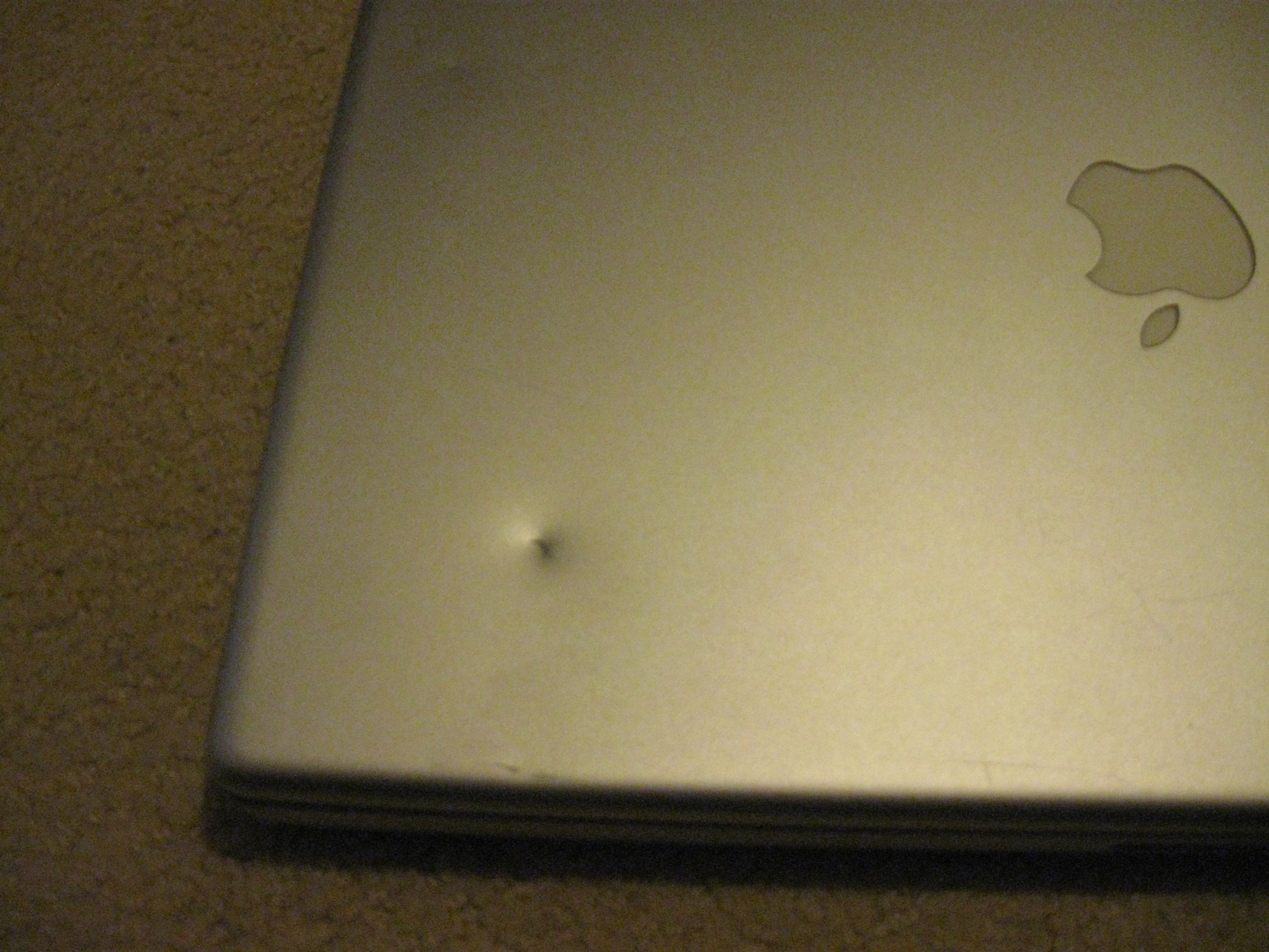 How to remove dent from PowerBook G4 lid MacRumors Forums