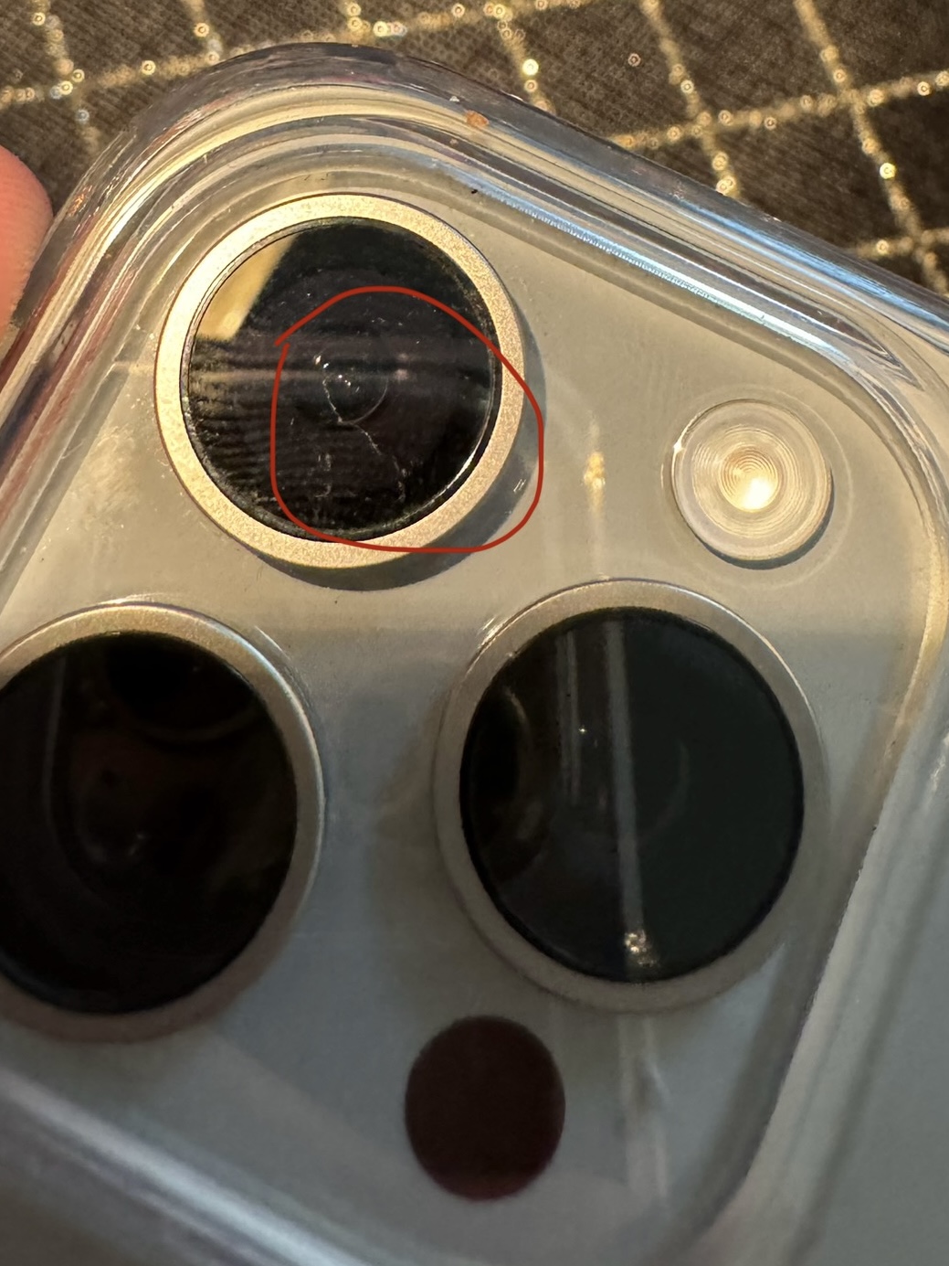 Iphone 15 PM lens scratched MacRumors Forums