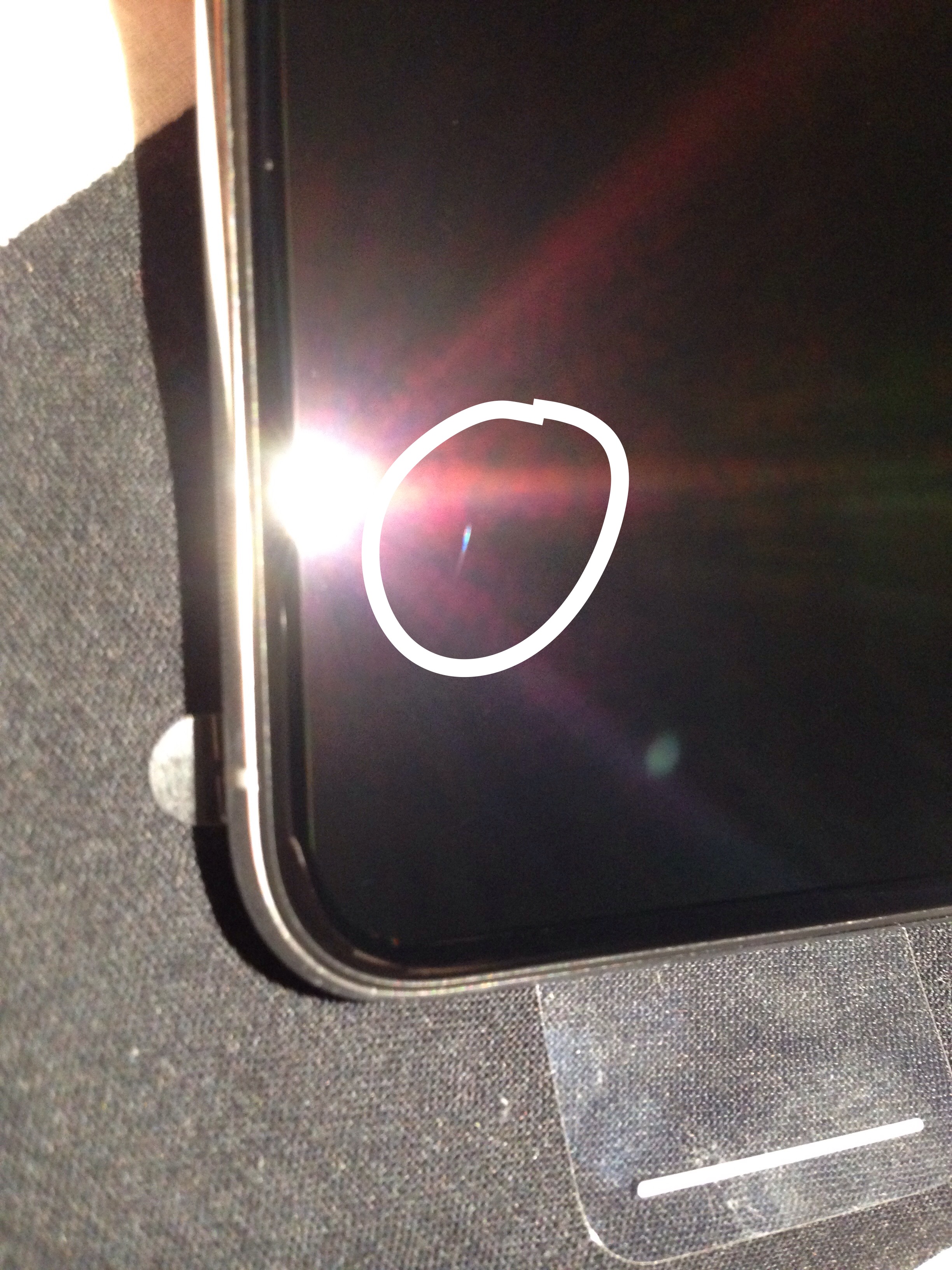 Hairline scratches all over screen of brand new iPhone X MacRumors Forums