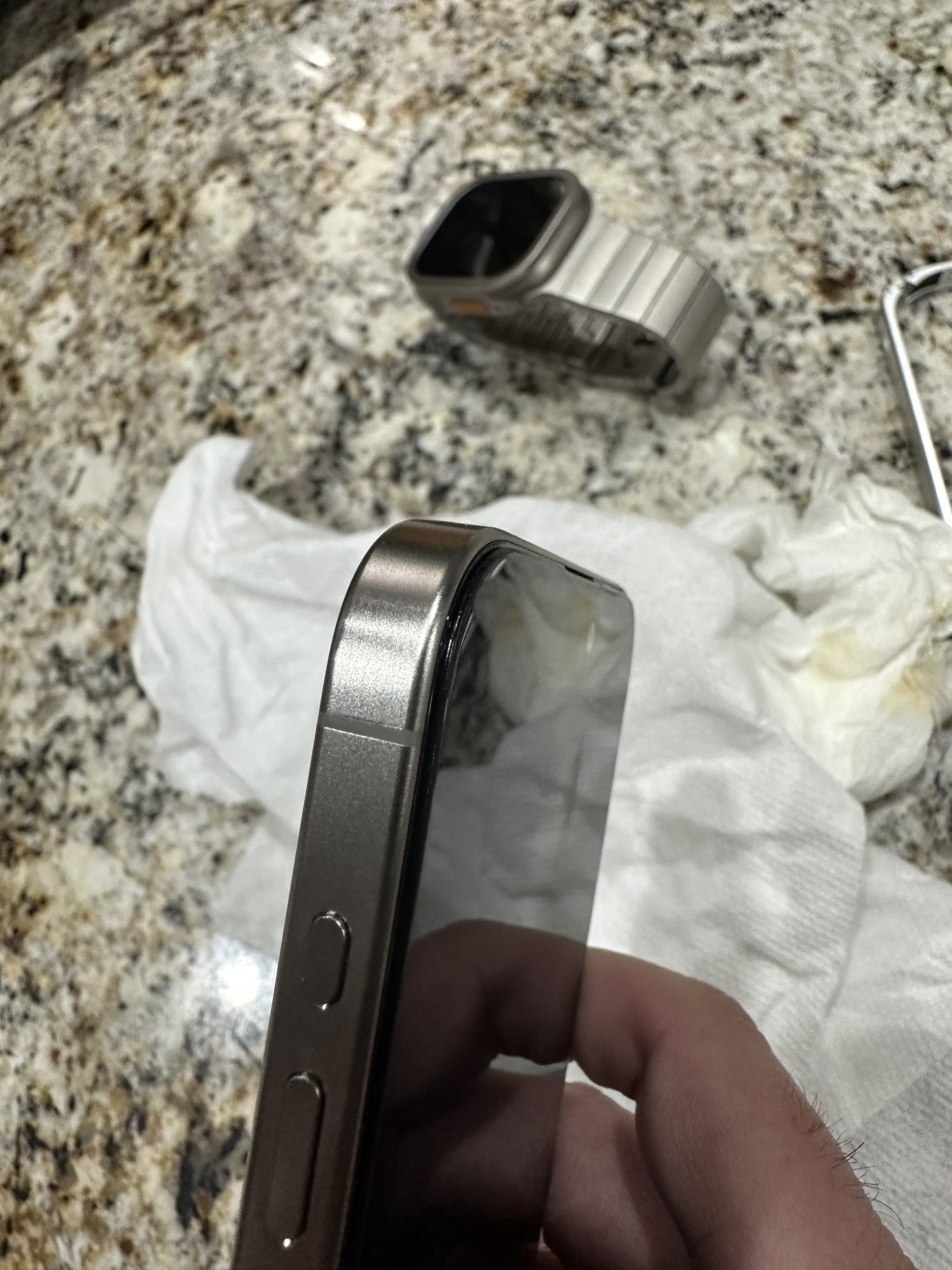 PSA Polishing iPhone Pro/Max Natural Titanium Scratches MacRumors Forums