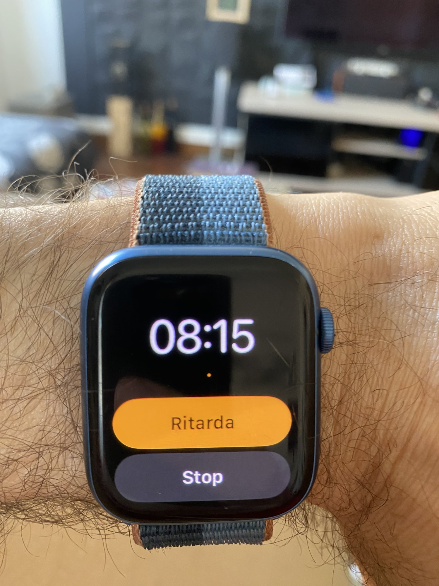 AppleWatch 7 and a little orange dot on display MacRumors Forums