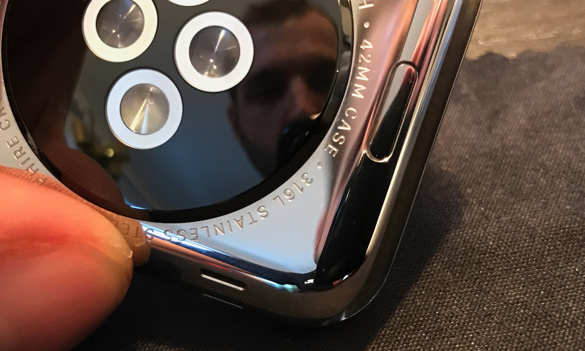 I attempted to polish my SS Apple Watch Series 0 MacRumors Forums