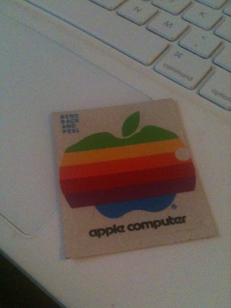 31％割引輝い Apple Computer Logo Sticker Vintage. 印刷物 アンティーク/コレクションOTA.ON.ARENA.NE.JP