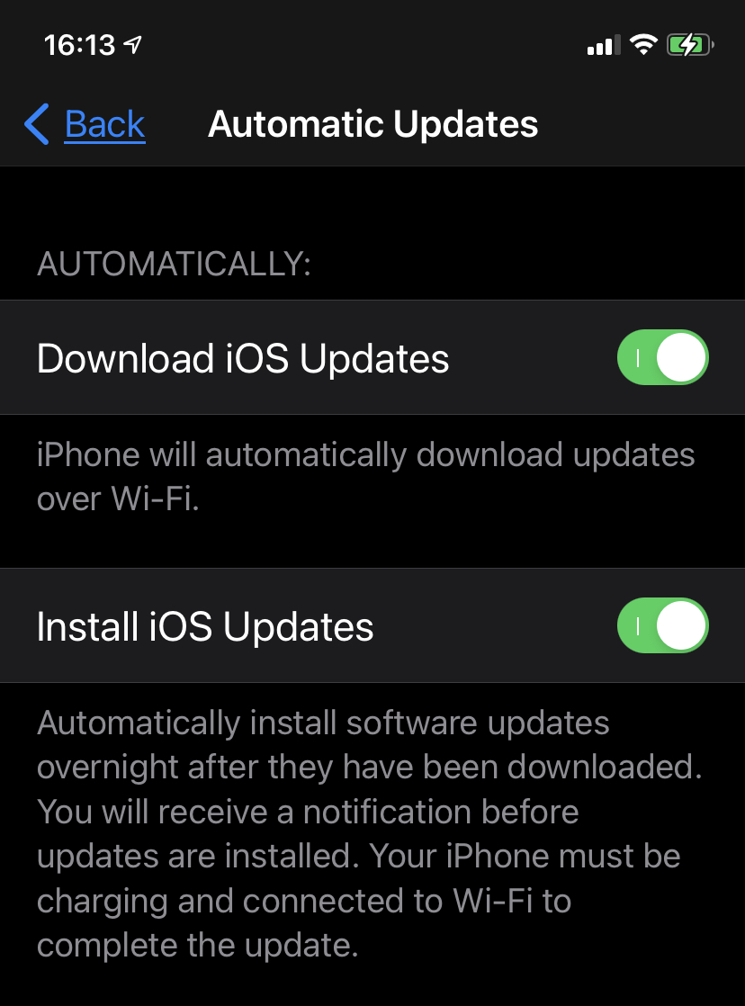 iPhone no longer automatically updating iOS MacRumors Forums