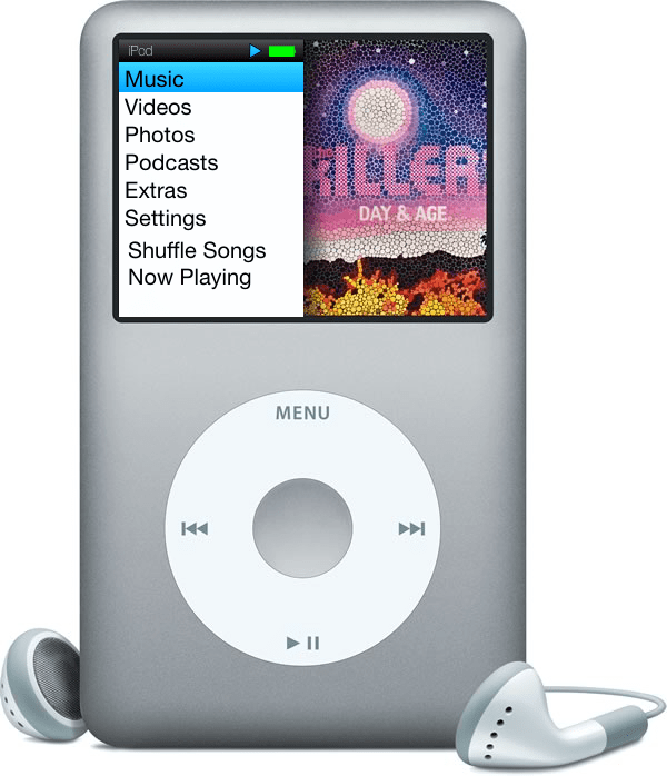 This is what the iPod Classic might look like with an updated UI