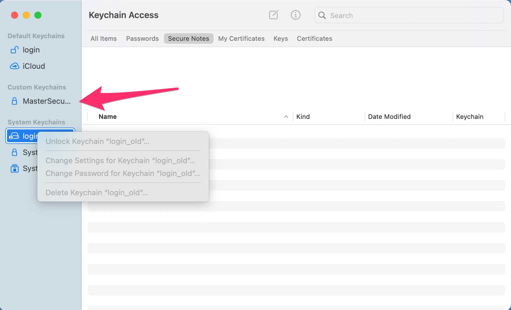 Keychain Access and Passwords Problems MacRumors Forums