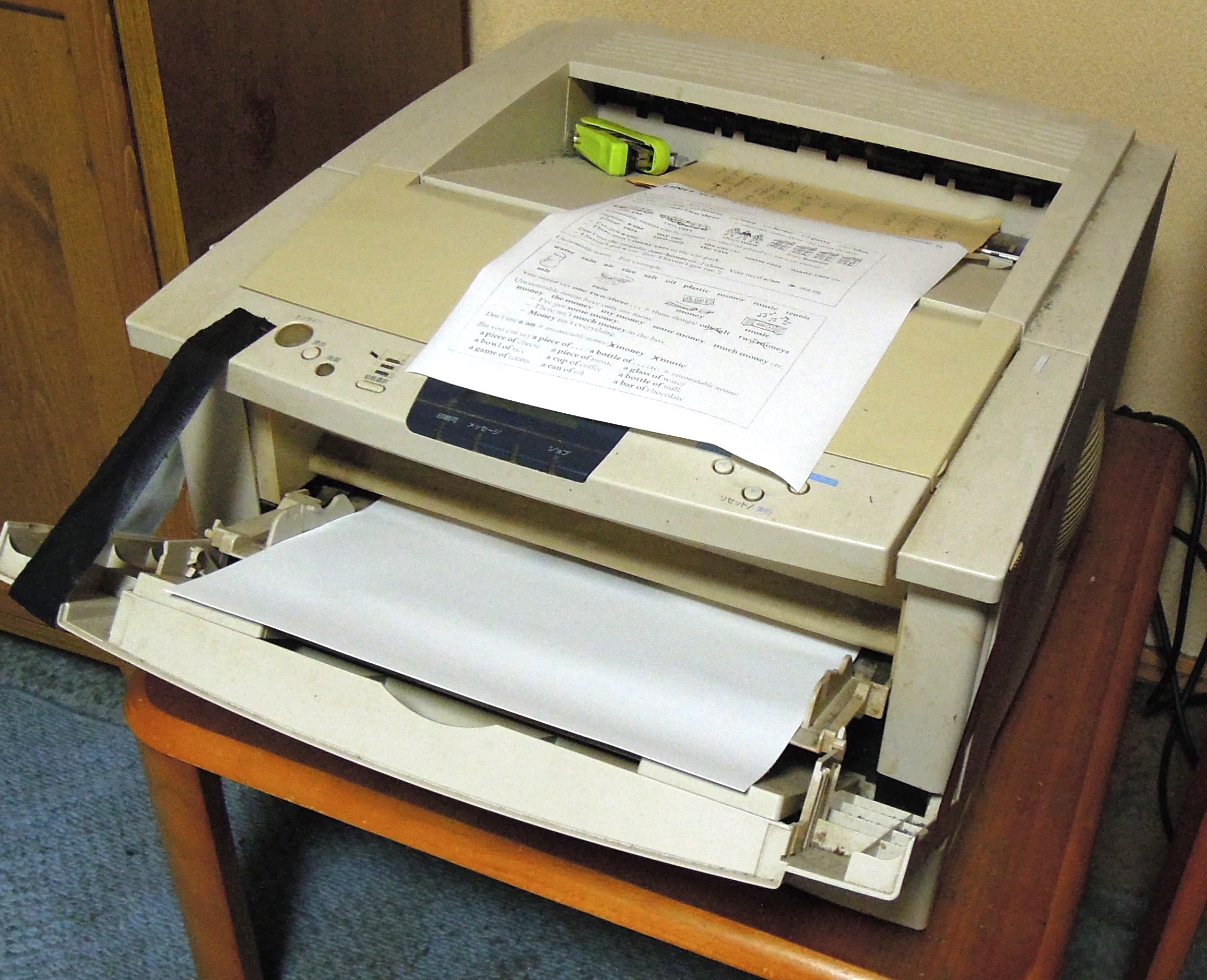 17 year old Canon A3 laser printer working in Mojave 10.14.5