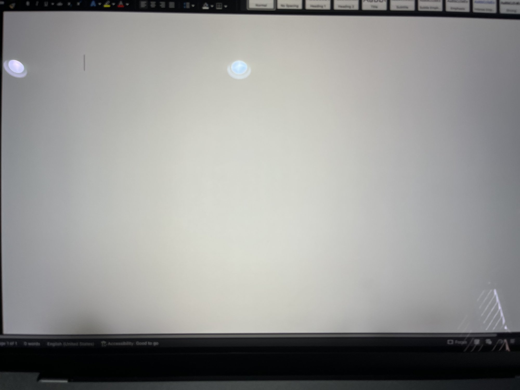 Dark spots bottom of screen 2021 16" MBP MacRumors Forums