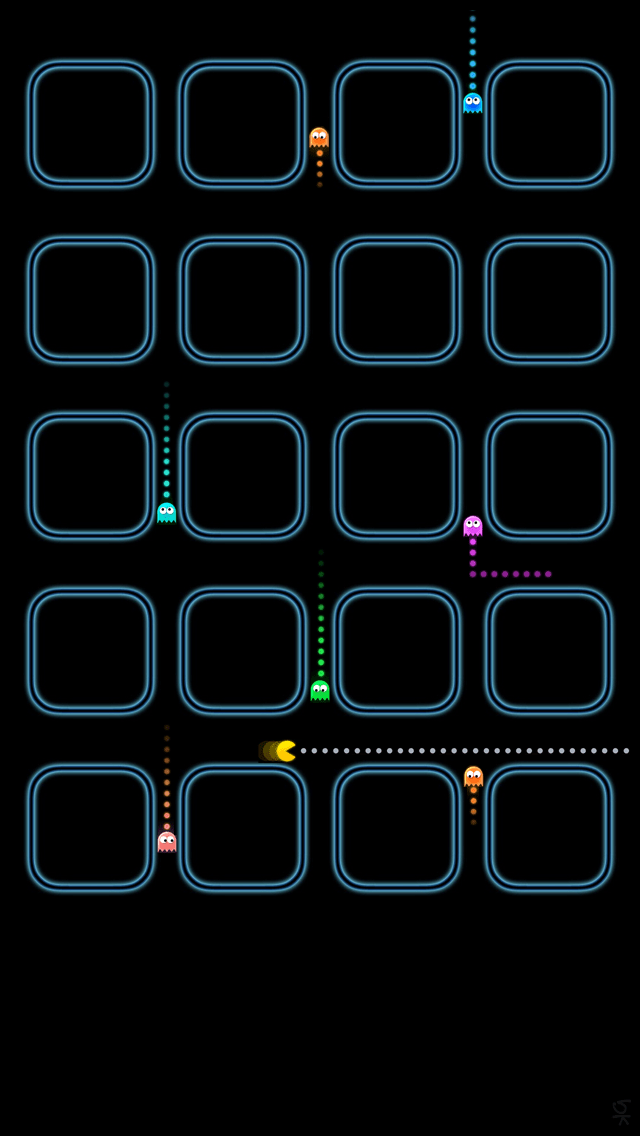 Lock Screen Pacman Wallpaper Iphone All lockscreen and home screen