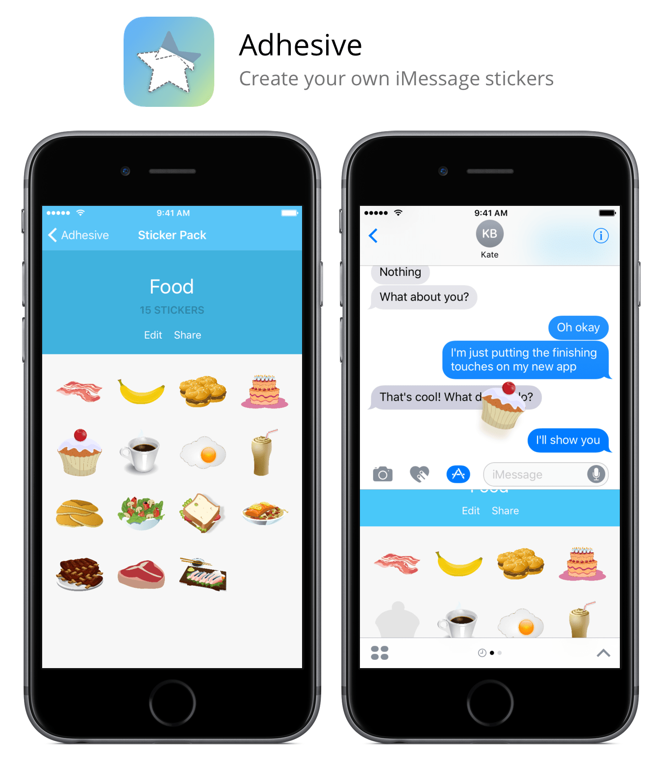 Create your own iMessage stickers with Adhesive! | MacRumors Forums