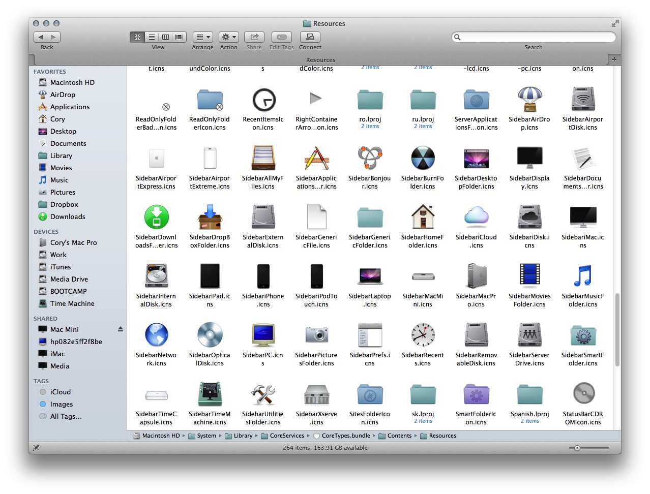 Created 10.9 Finder Sidebar Color Icons MacRumors Forums