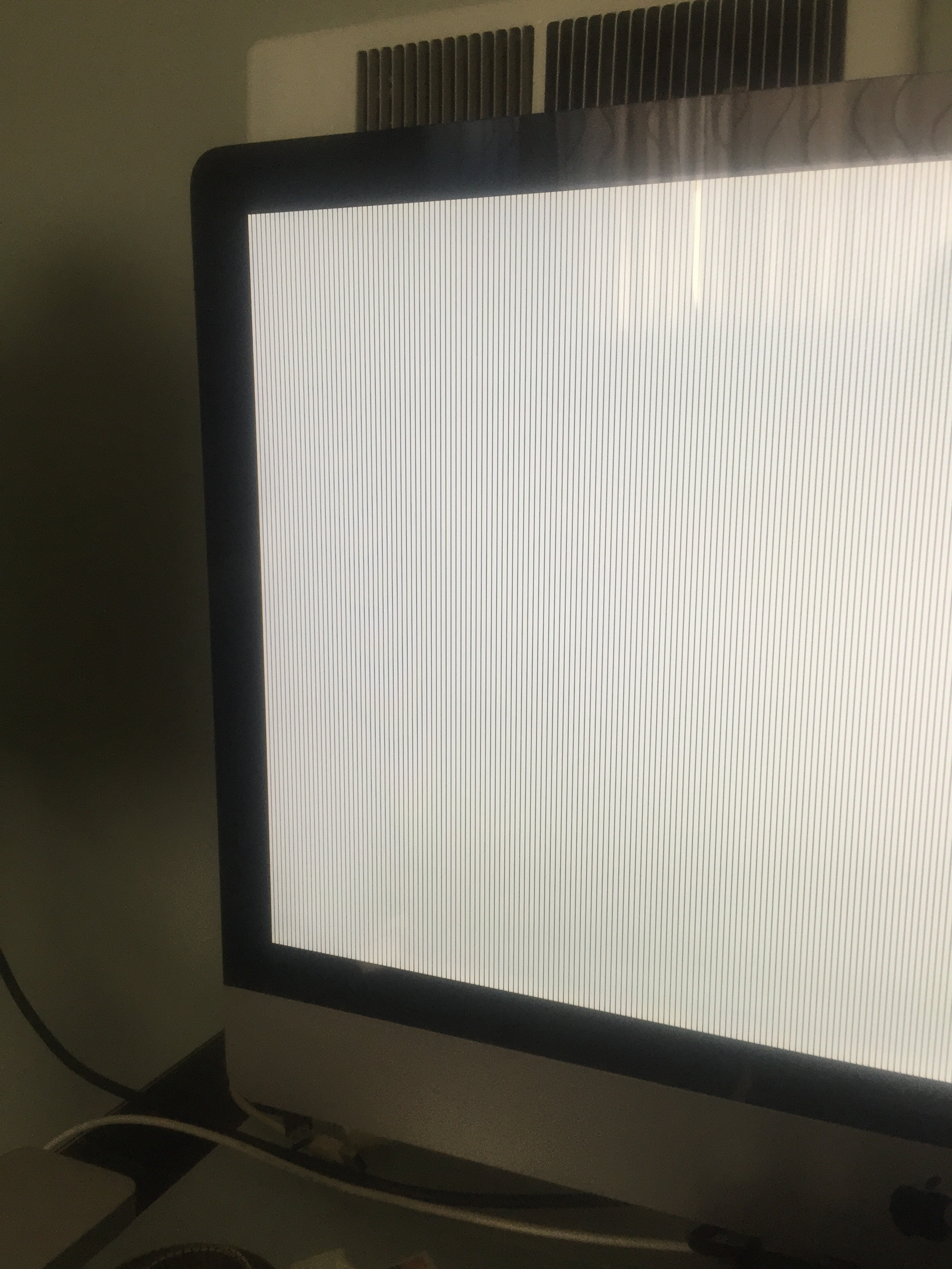 Help! White Screen with Black Vertical Lines on 2011 iMac MacRumors