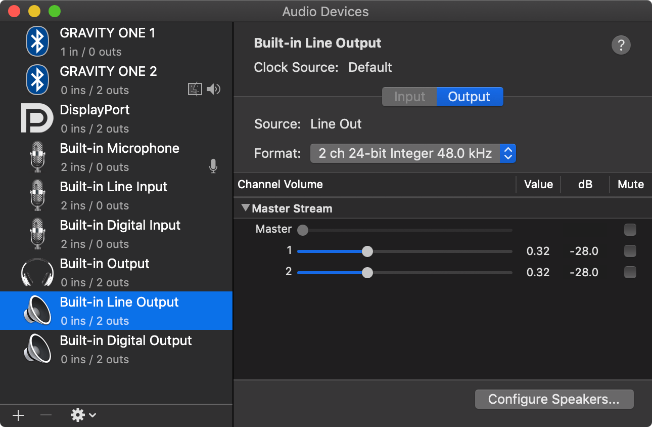 What is the audio Line Out output level? MacRumors Forums