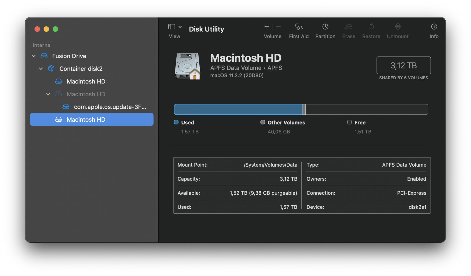 Can I hide the "Macintosh HD Data" icon? MacRumors Forums