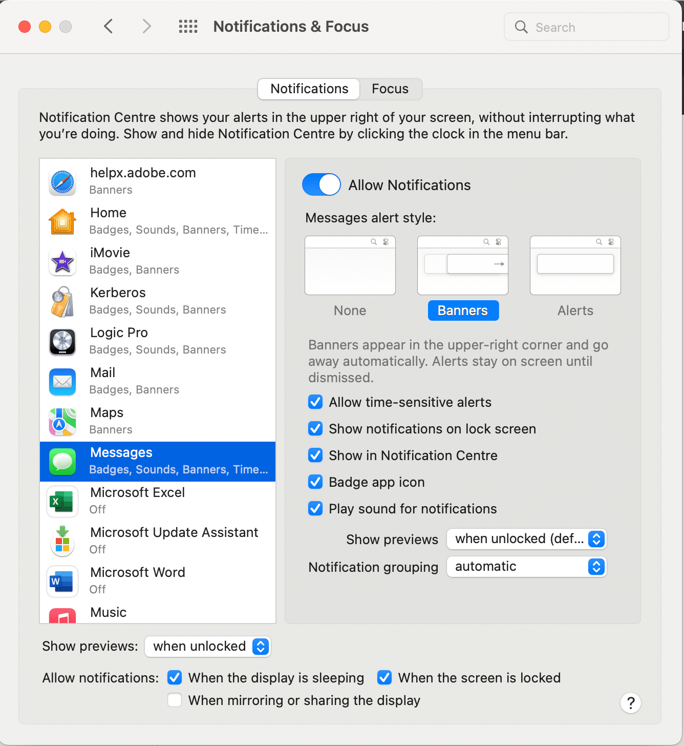 Notification banners not showing? MacRumors Forums