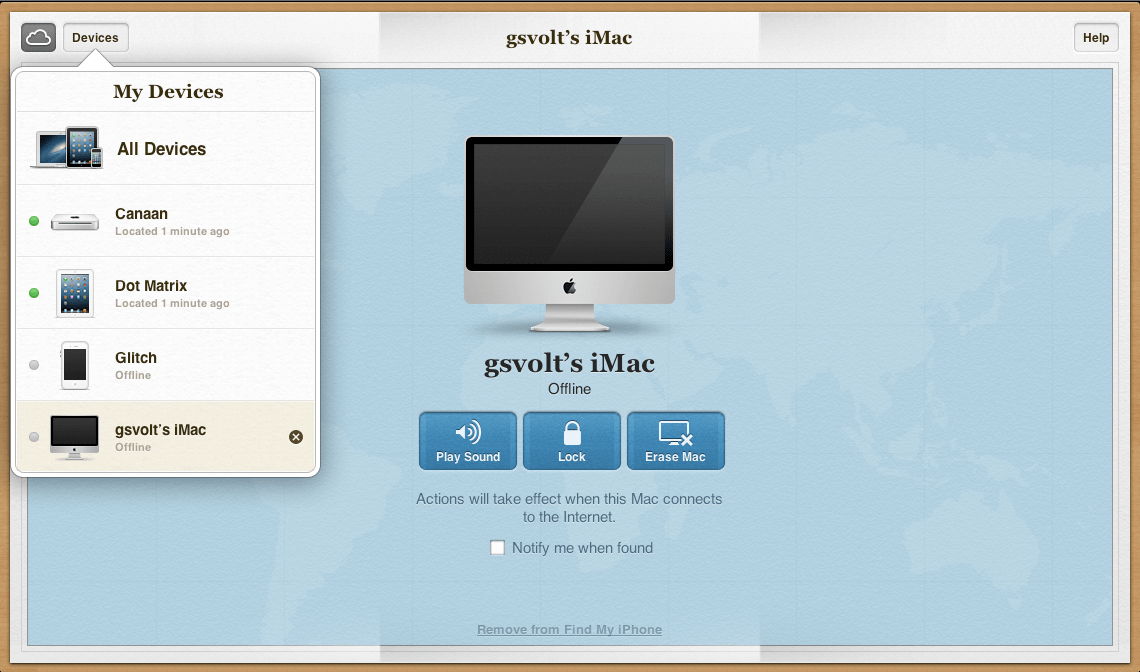 Find my iPhone detecting someone else's mac MacRumors Forums