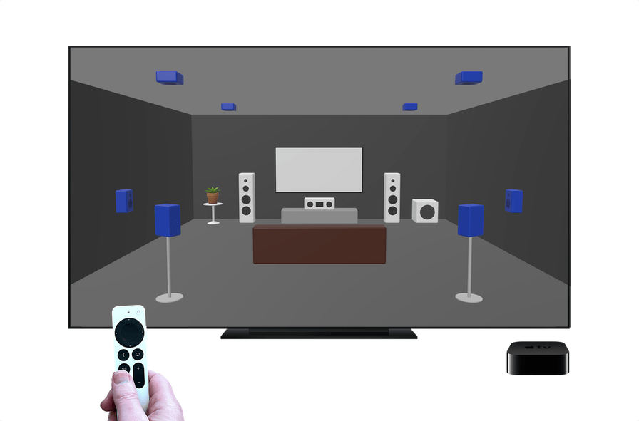 Surround Speaker Check 2 for tvOS Test Dolby Atmos and Spatial Audio
