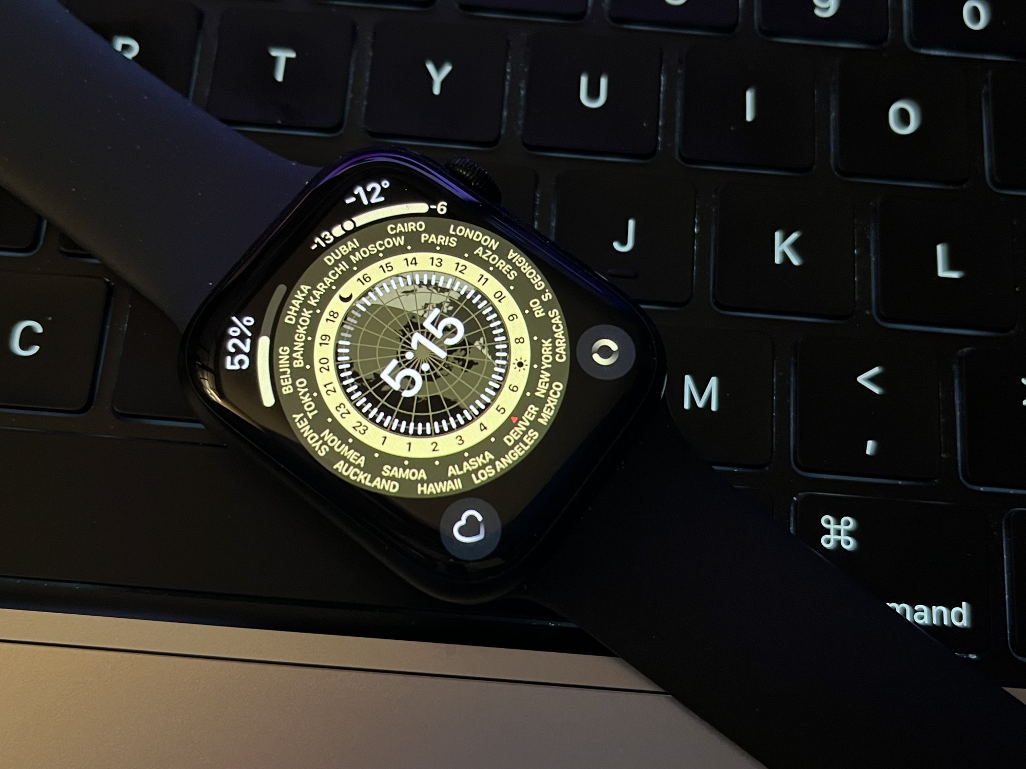 Does your world time watch face have this flaw? MacRumors Forums