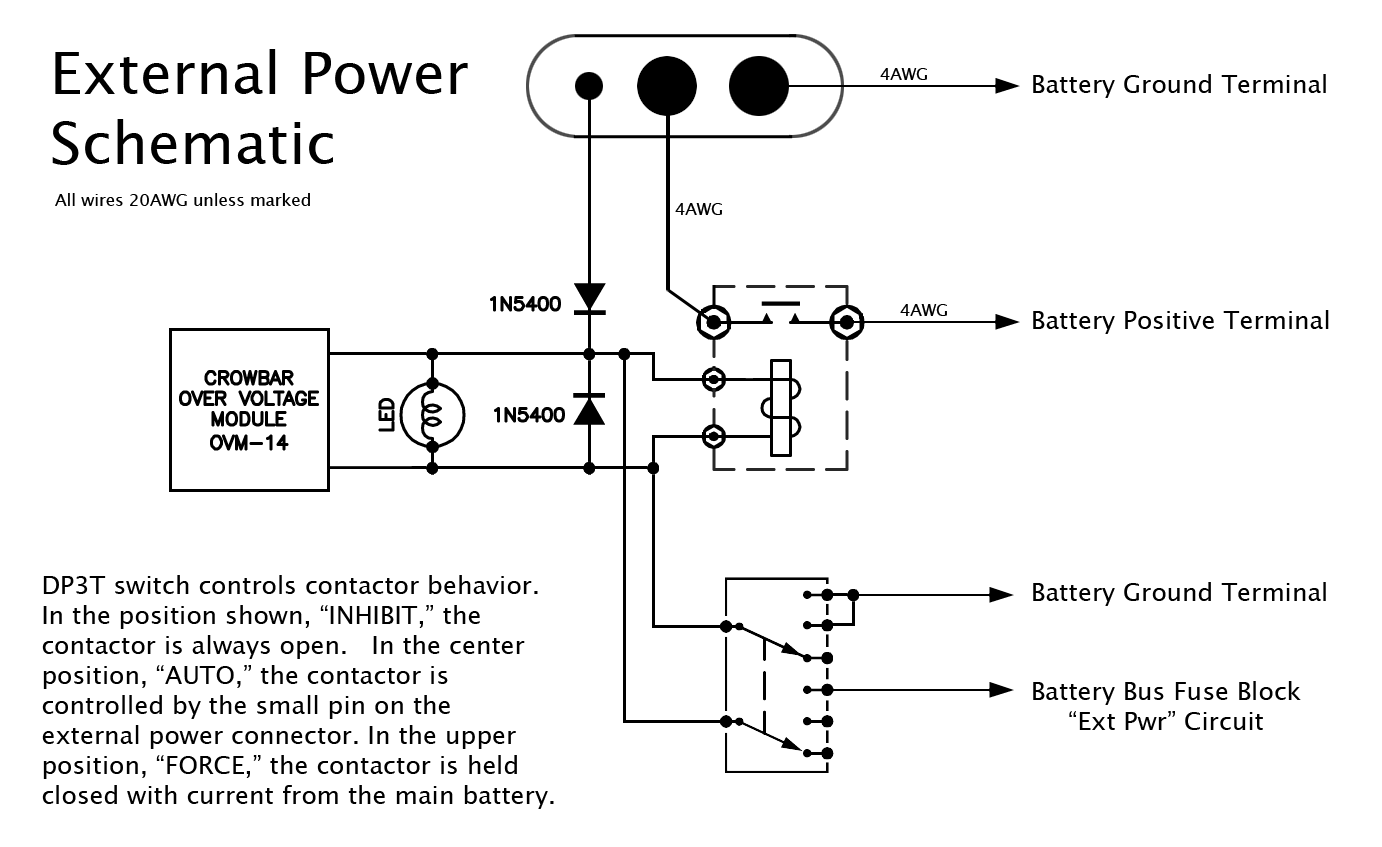 Matronics Email Lists View topic RFC My external power schematic